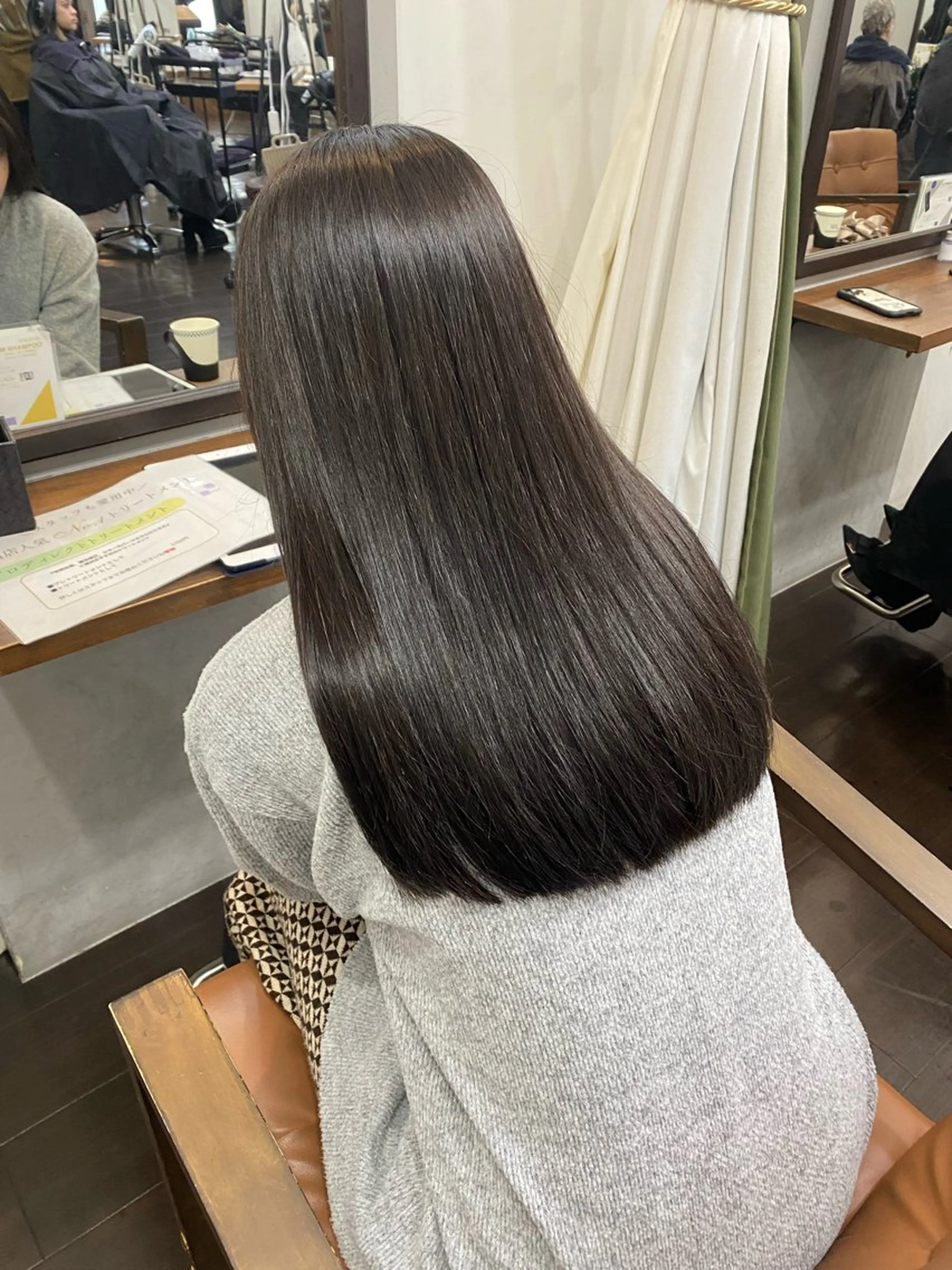 ロング カット ヘアカラー トリートメント 🍒ᩚ名駅/艶髪 縮毛矯正/あゆ🍒ᩚのヘアスタイル