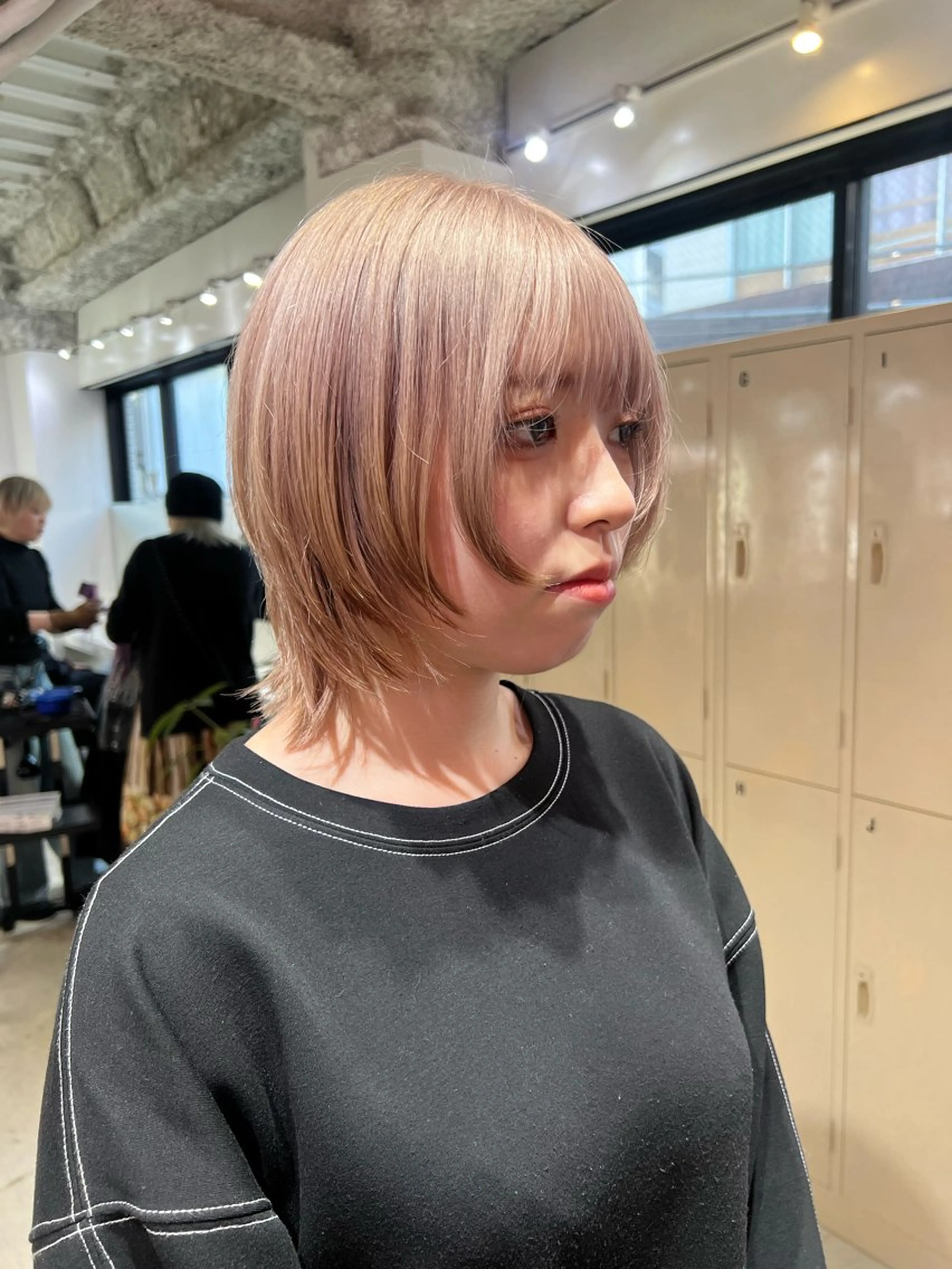 ミディアム 💥ウルフカット デザインあんな💥のヘアスタイル