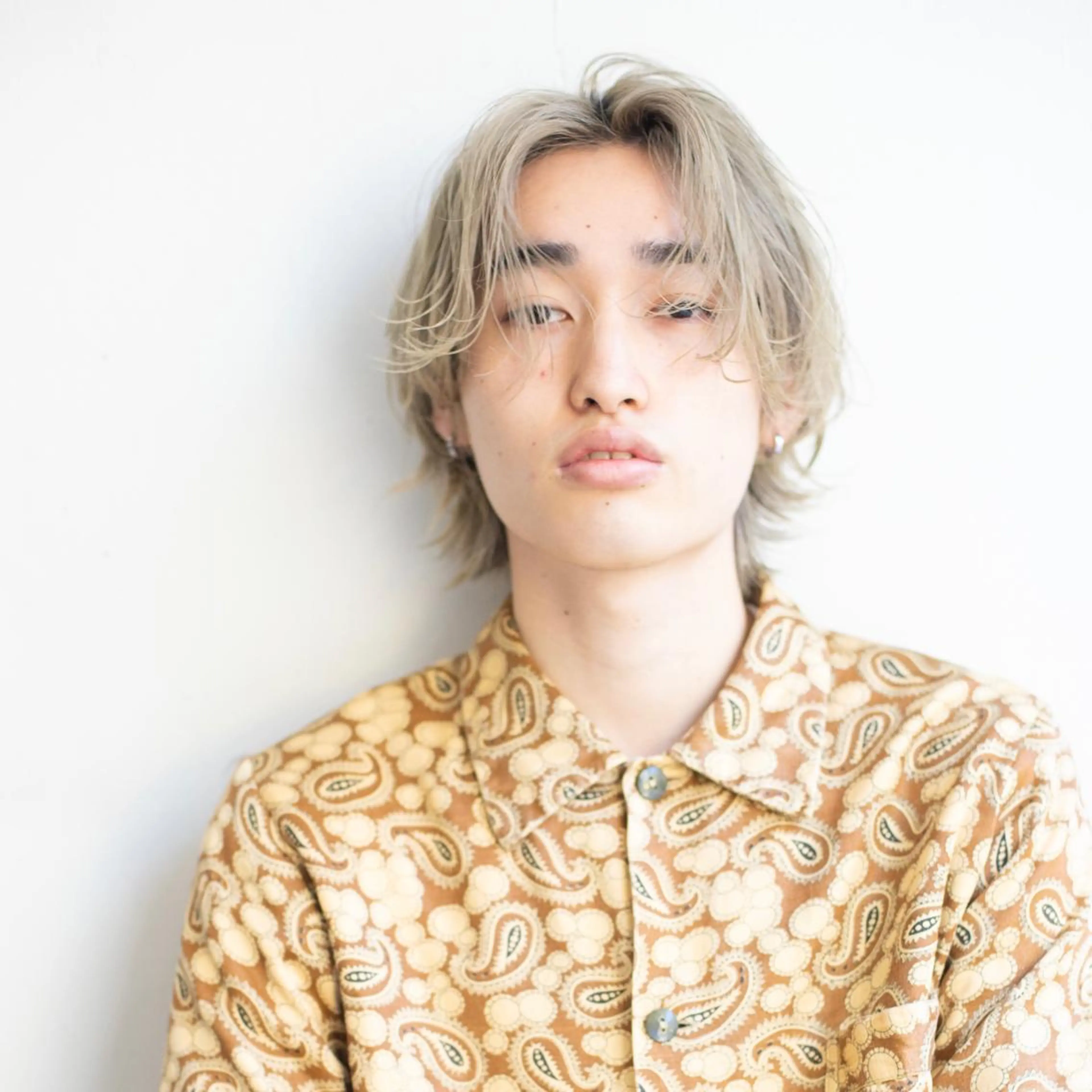メンズ メンズブリーチ メンズデザインカット フェードカット メンズハイライト メンズハイトーン カット 🌈圧倒的デザイン パーマ　関和希のヘアスタイル