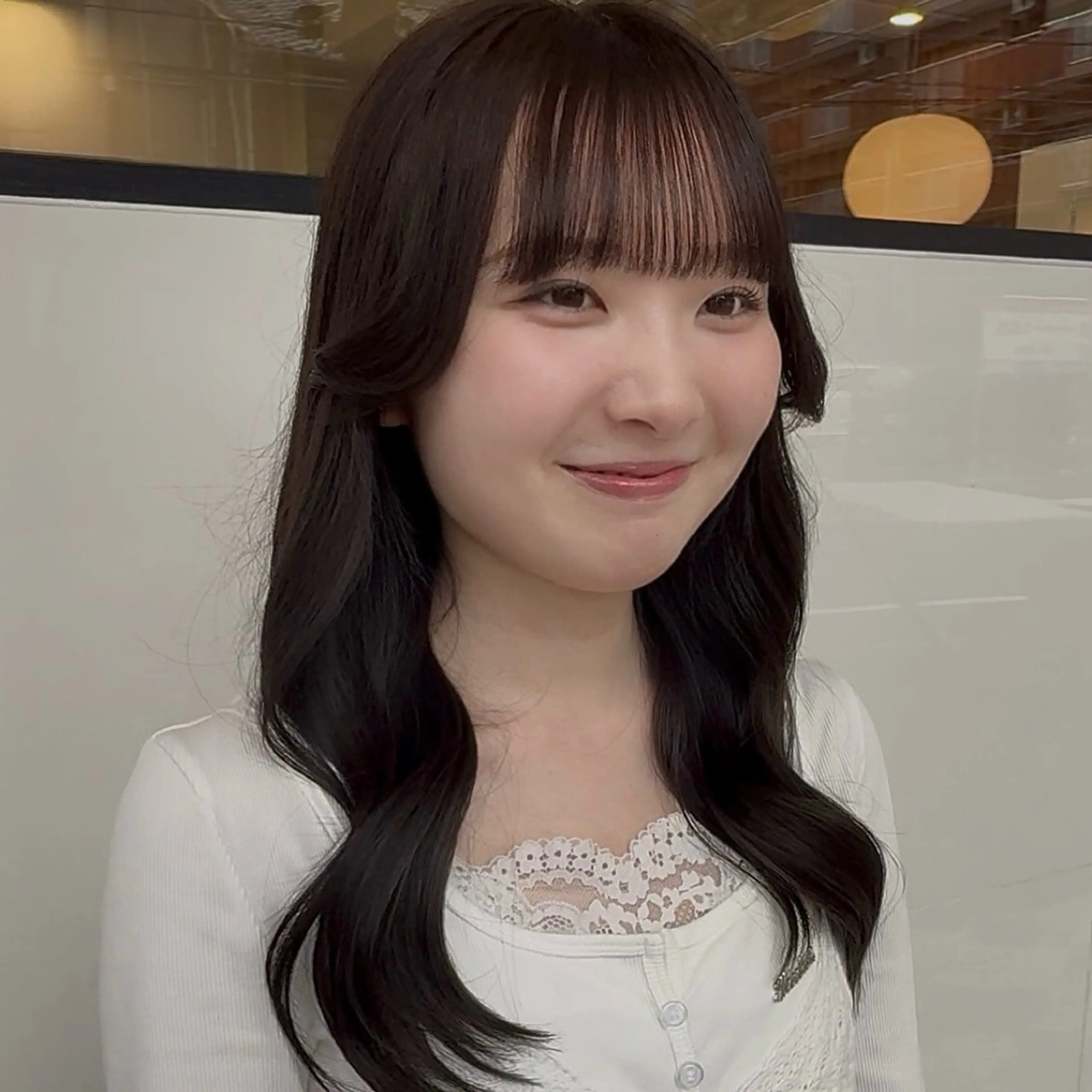 ロング カラー 小笠原 未来のヘアスタイル