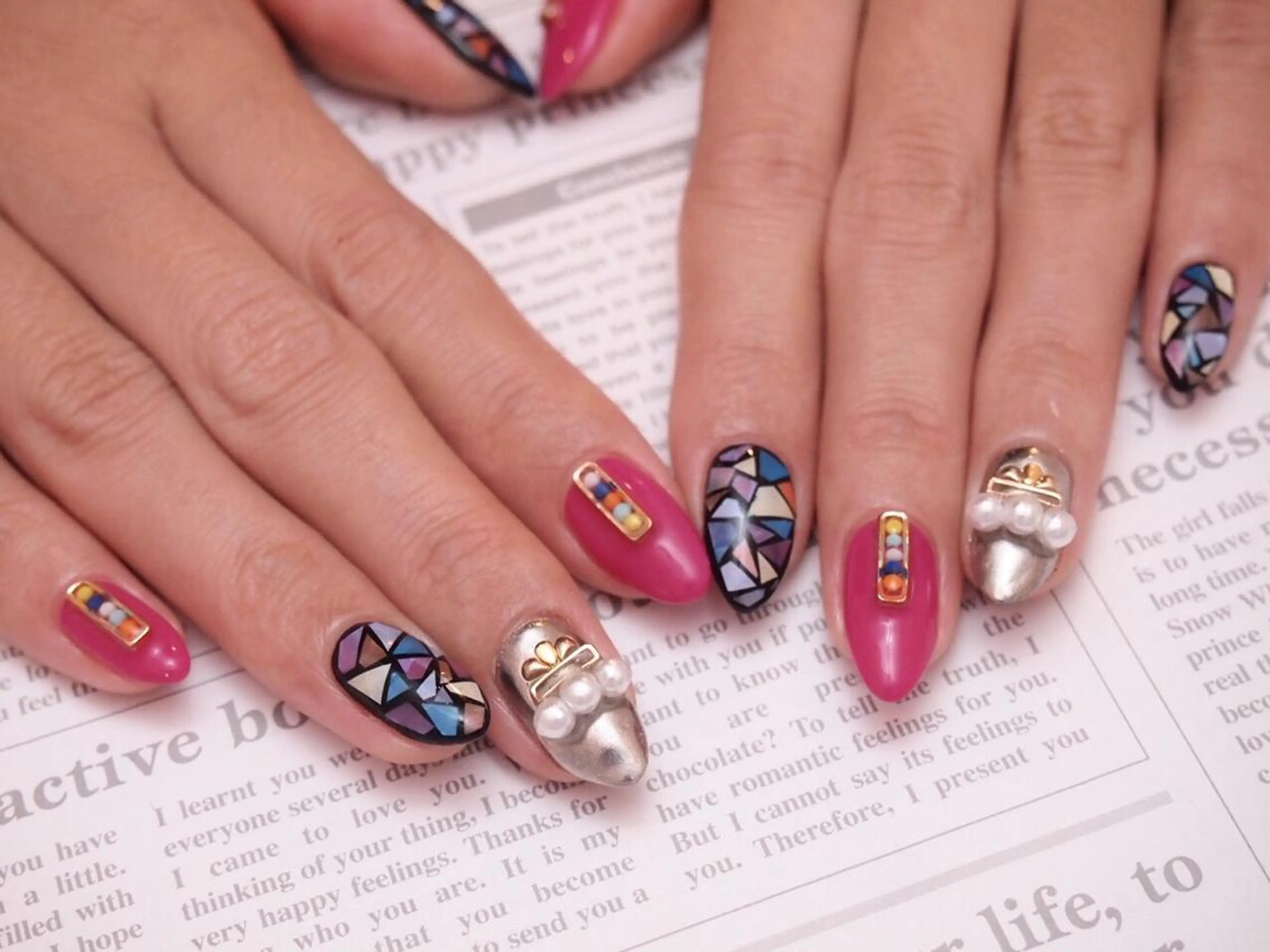 ネイル ミラーネイル NAIL'S MODAのネイルデザイン