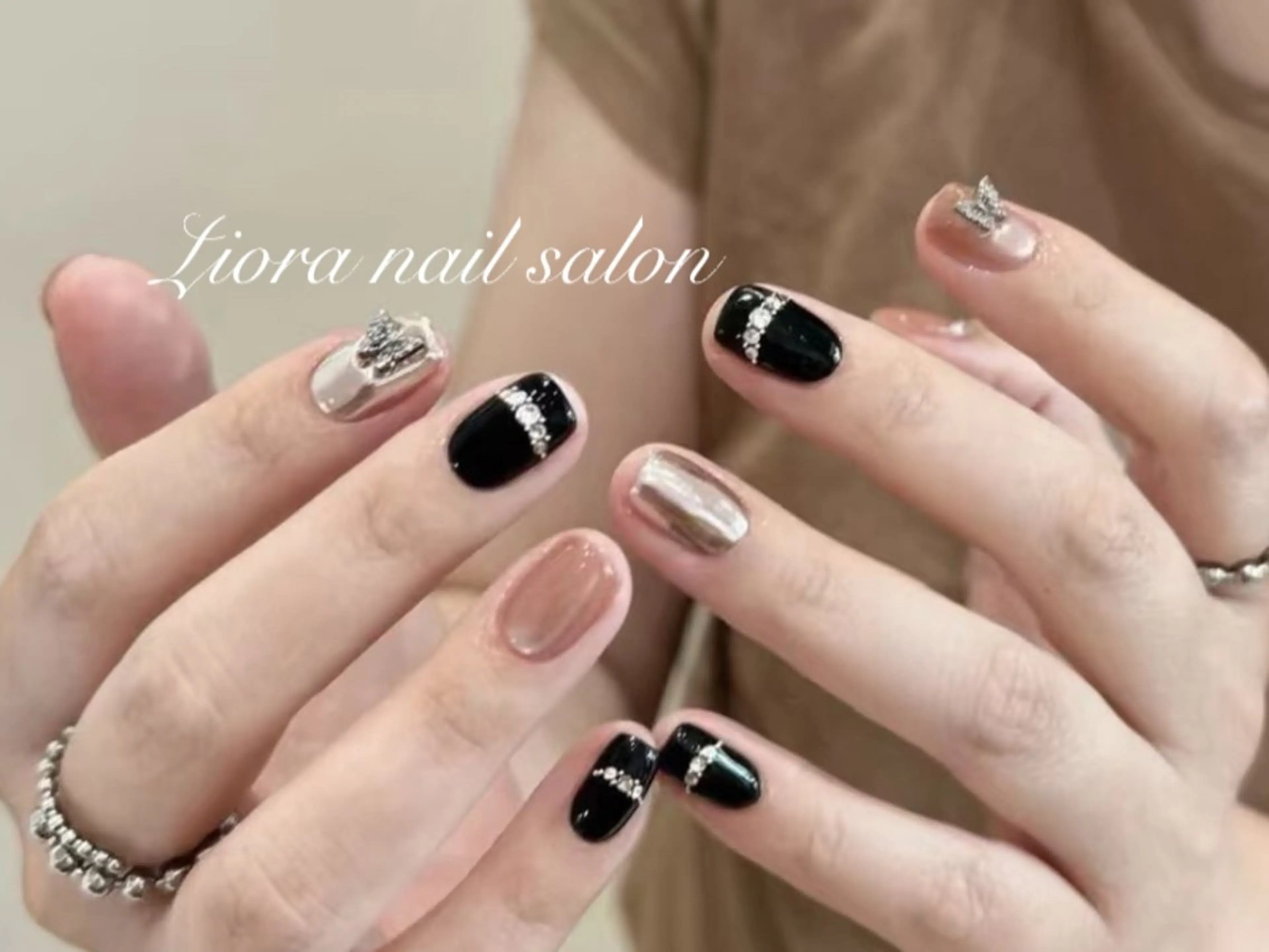ネイル チークネイル フットネイル フレンチネイル ジェルネイル ガーリー ハンドネイル Liora ネイルサロン所属・Liora nail salonのネイルデザイン