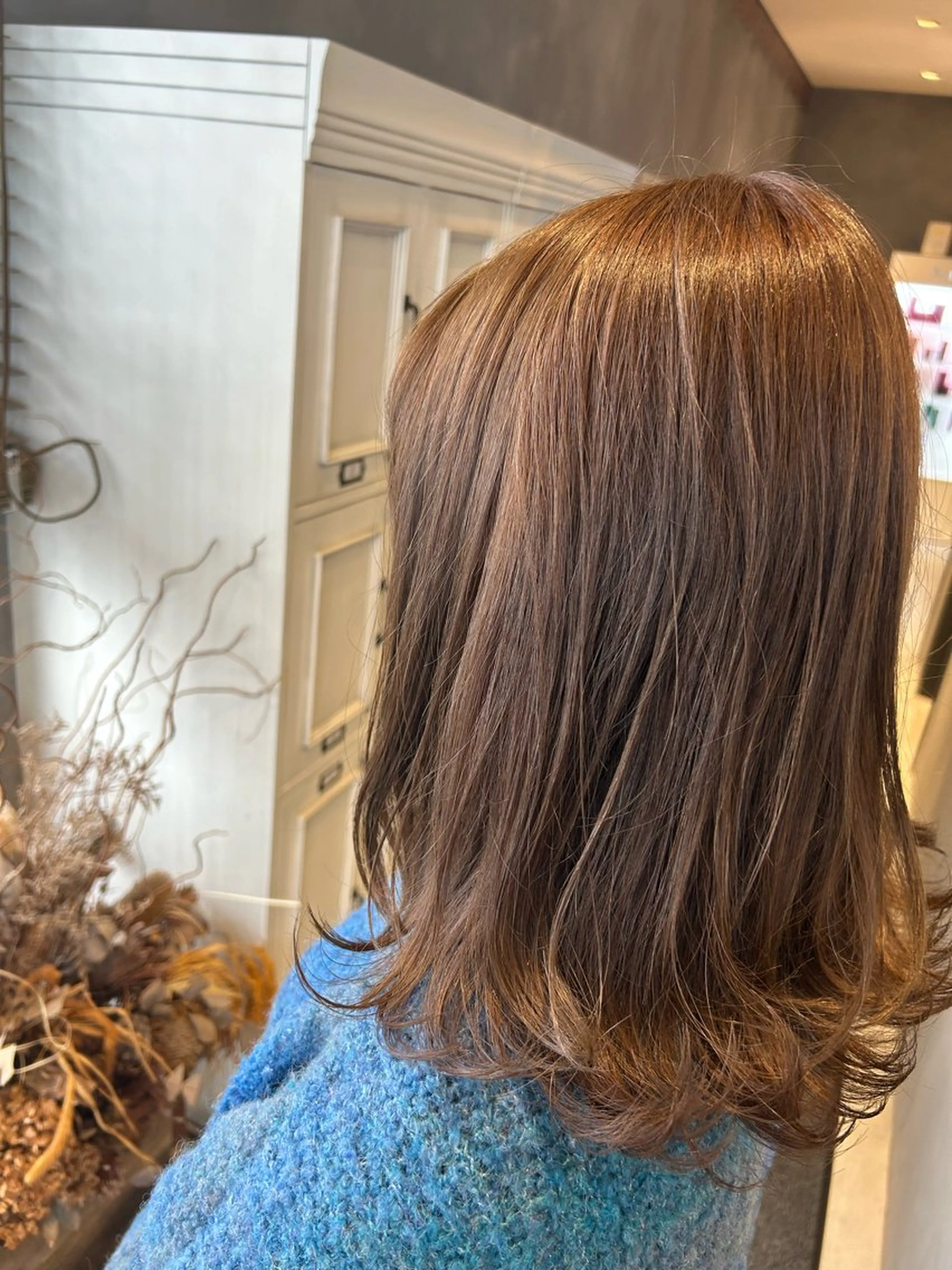 セミロング カラー そら୨୧˖ハイトーン men'scut✂︎のヘアスタイル