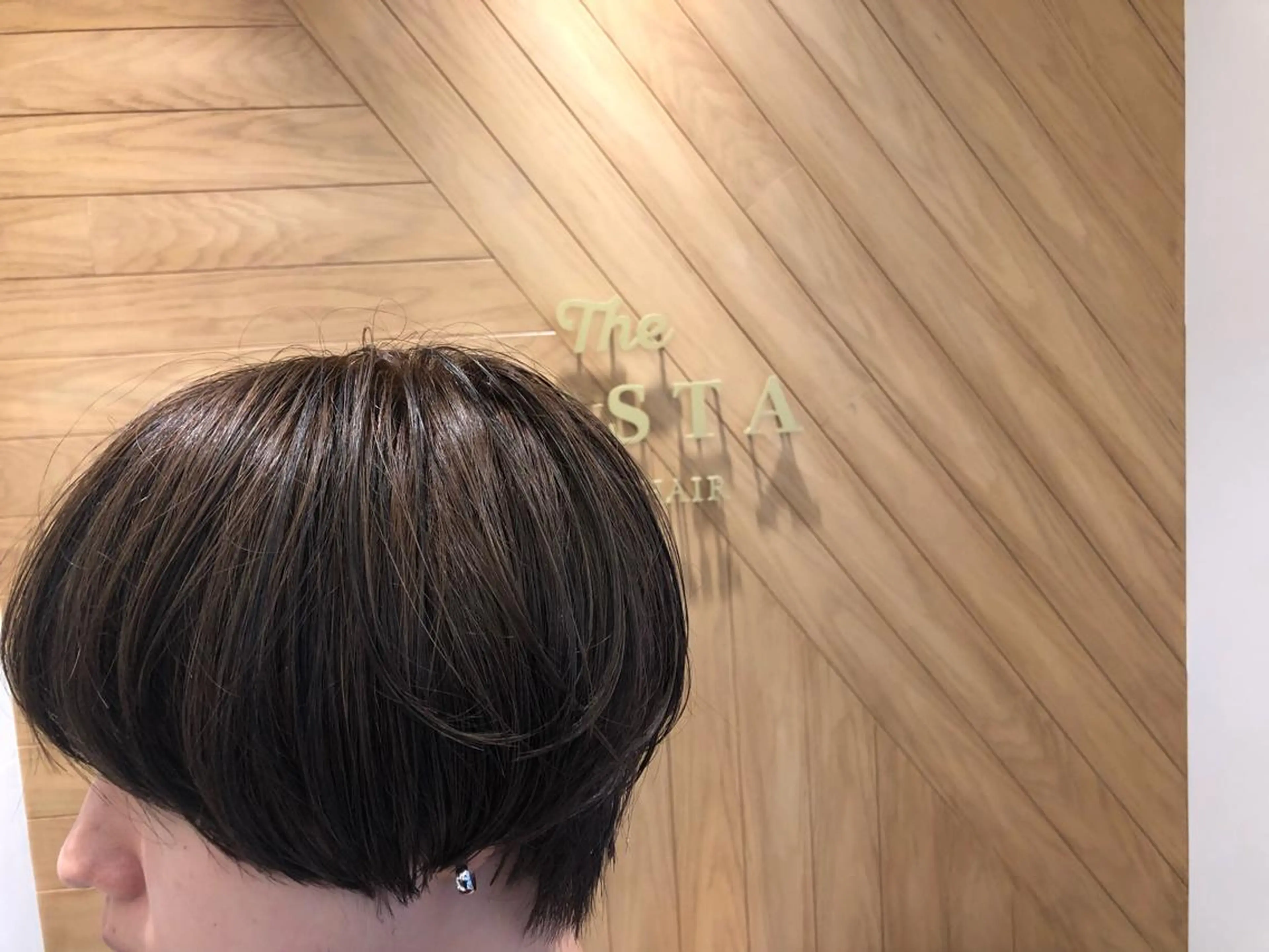 ショート カラー ショートヘア 鈴村 大介のヘアスタイル