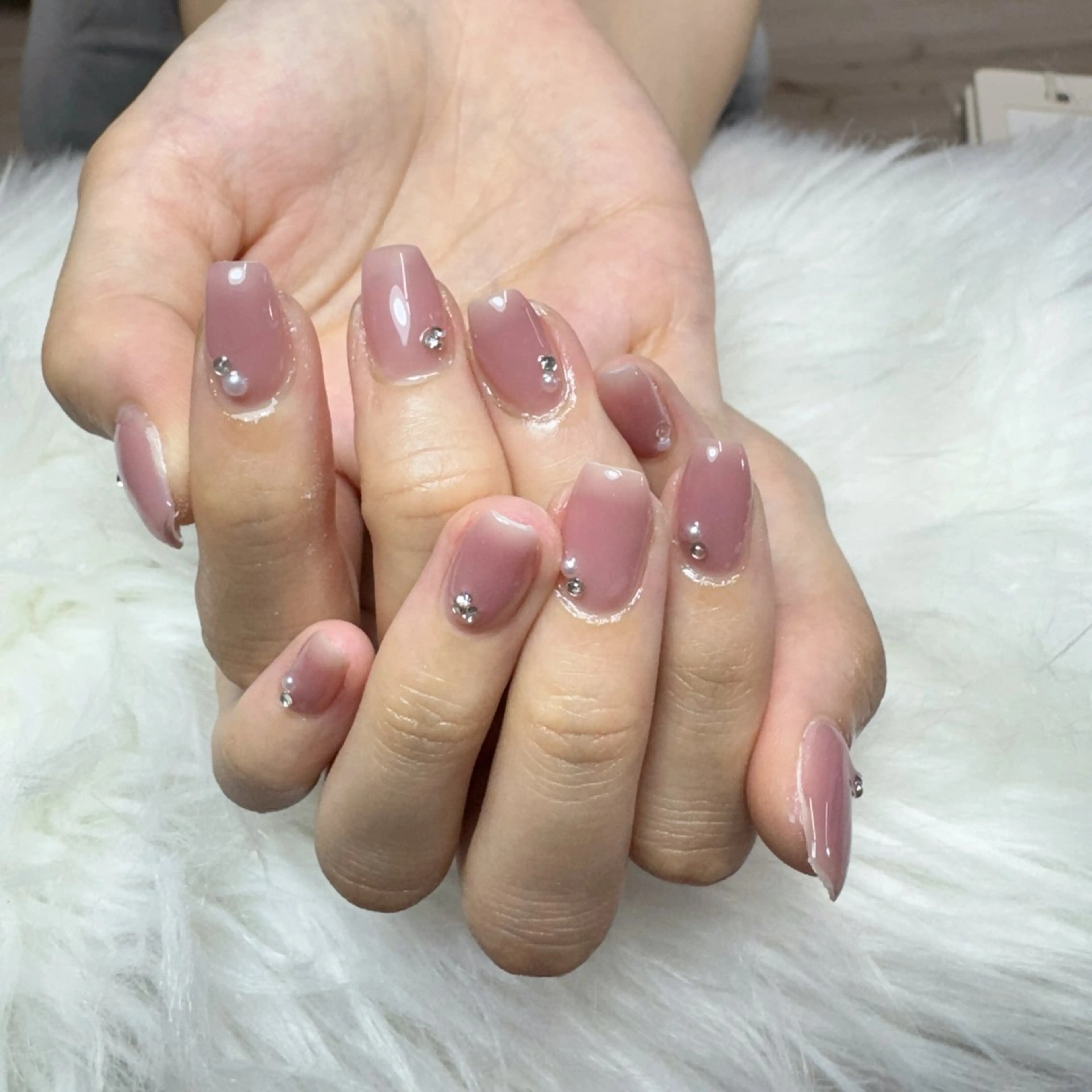 ネイル ハンドネイル 🐰Lemode🤍 パラジェル取扱店のネイルデザイン