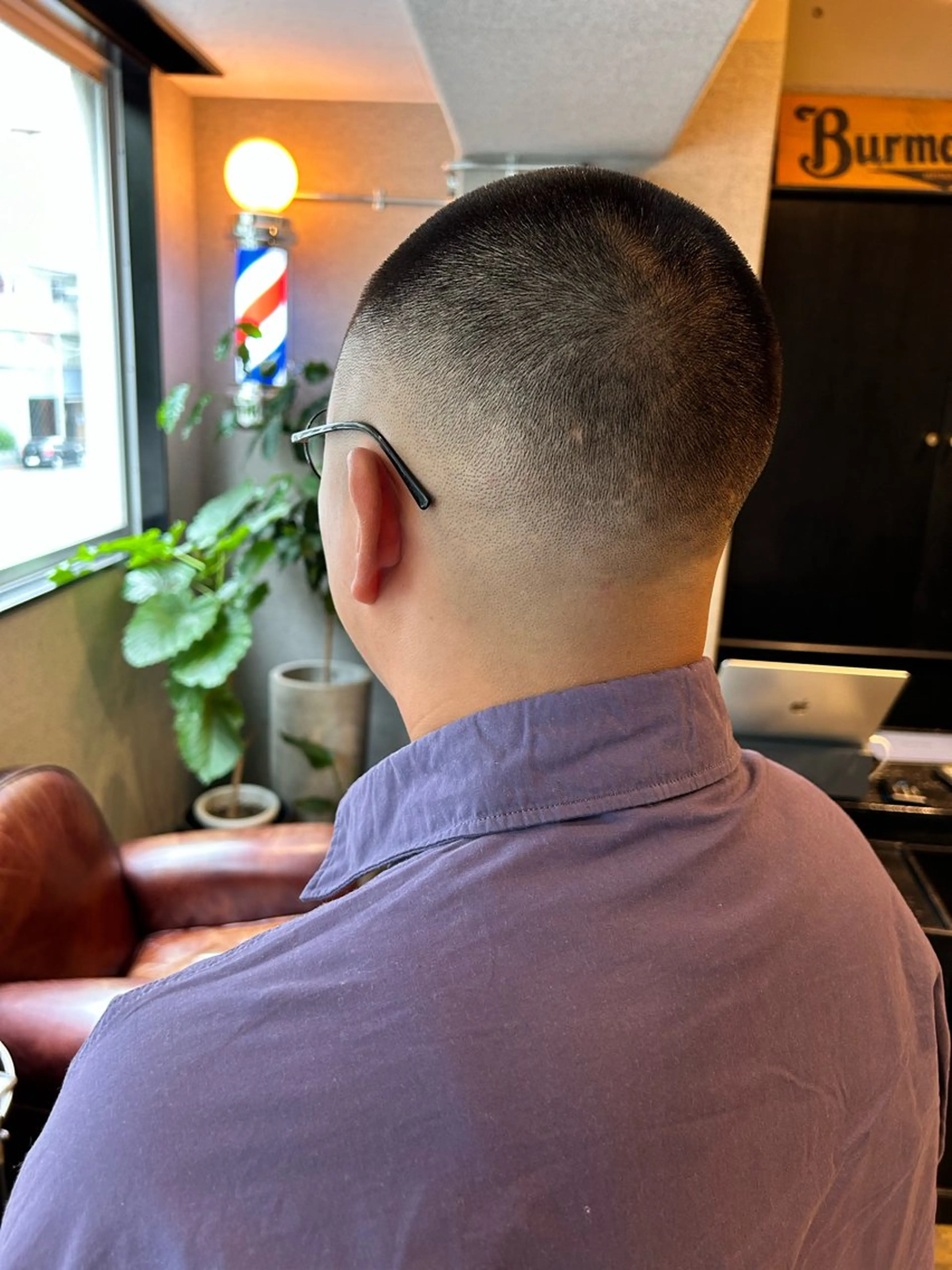 ショート メンズ フェードカット DAU BARBER SHOP所属・メンズショート/ 木下拓海のヘアスタイル