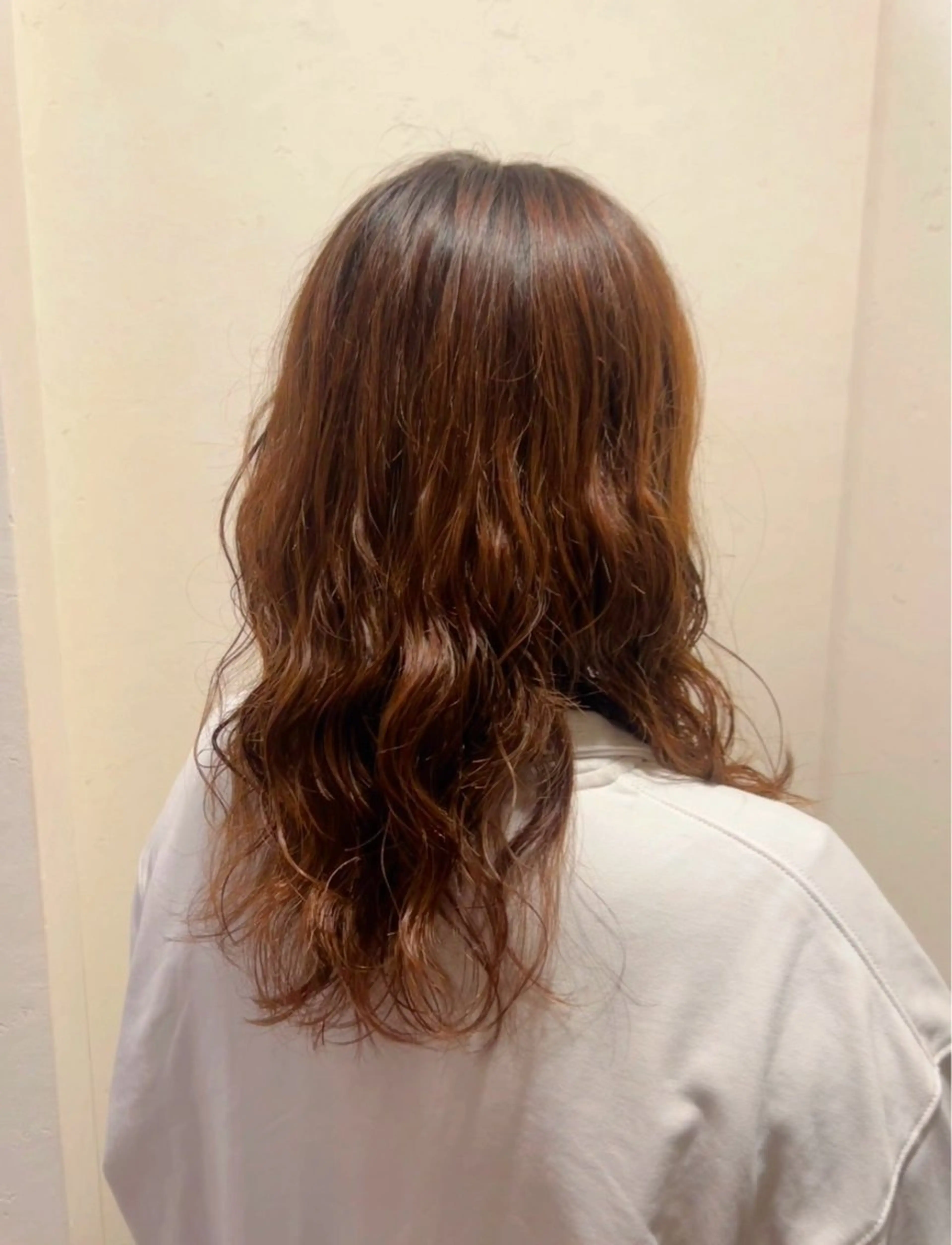 パーマ カット パーマ レディース特化 ナチュラル☘︎︎芹七のヘアスタイル