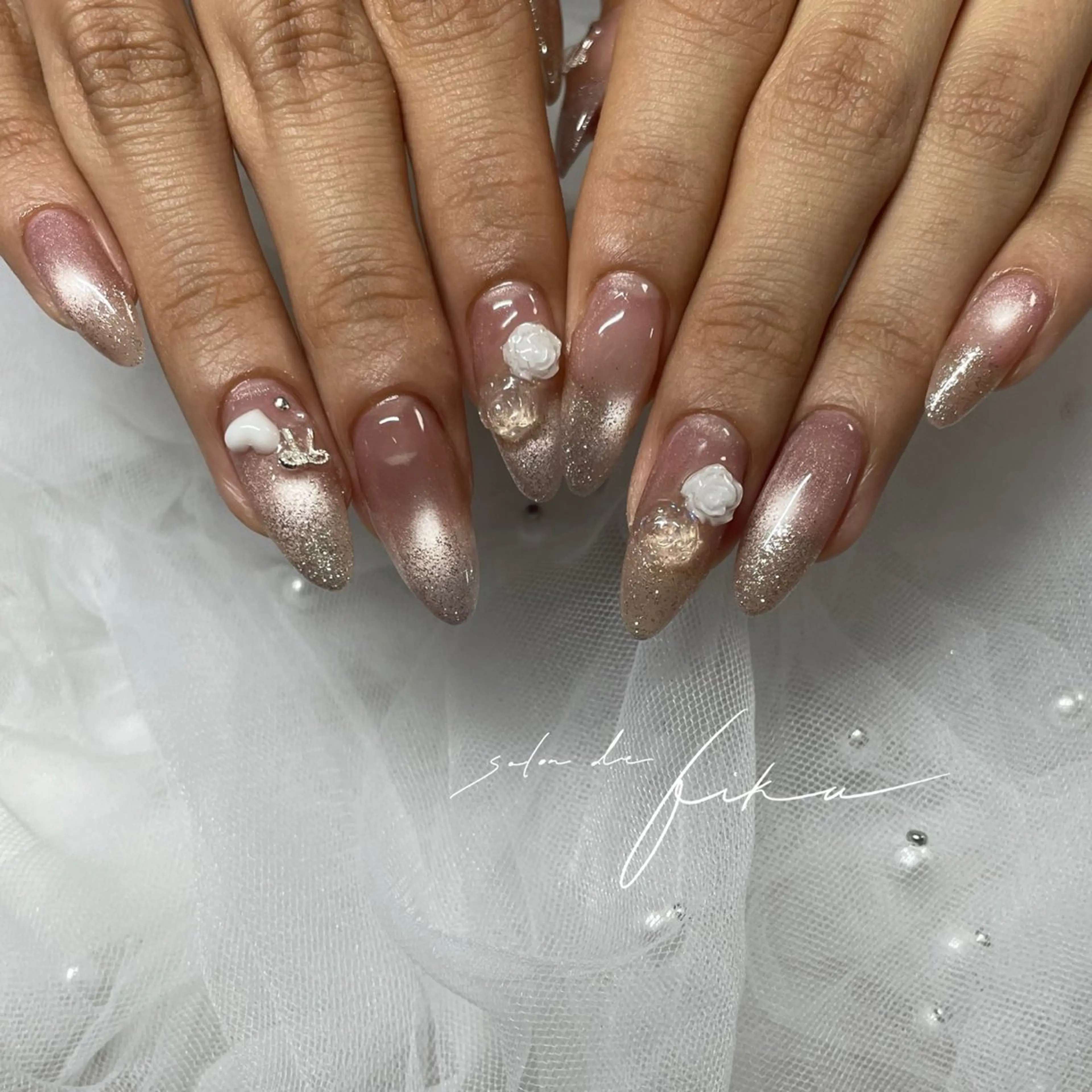 ネイル ハンドネイル Saki 【パラジェル取扱店】のネイルデザイン