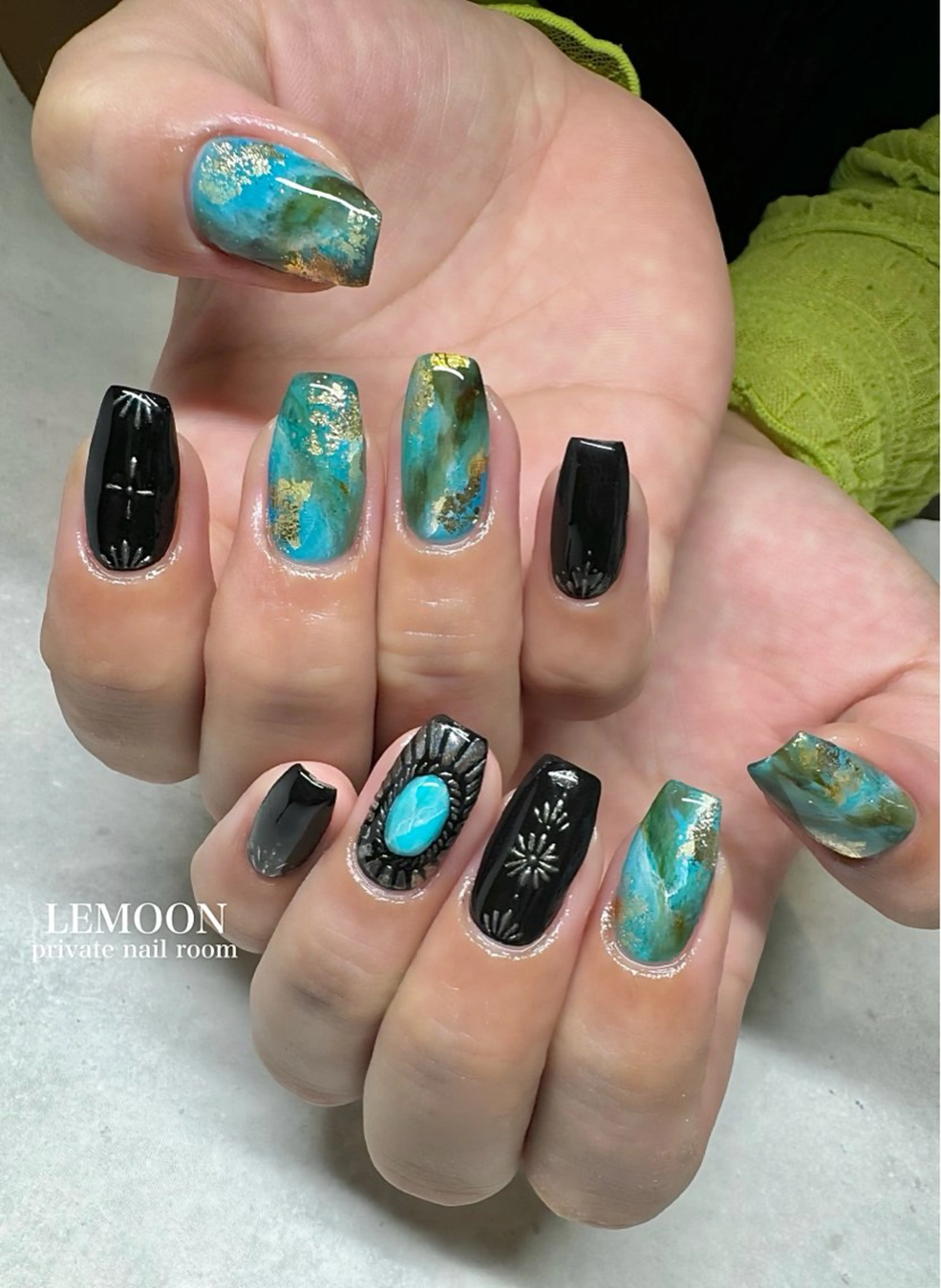 ネイル private nail salon　LEMOON所属・nail salon LEMOONのネイルデザイン