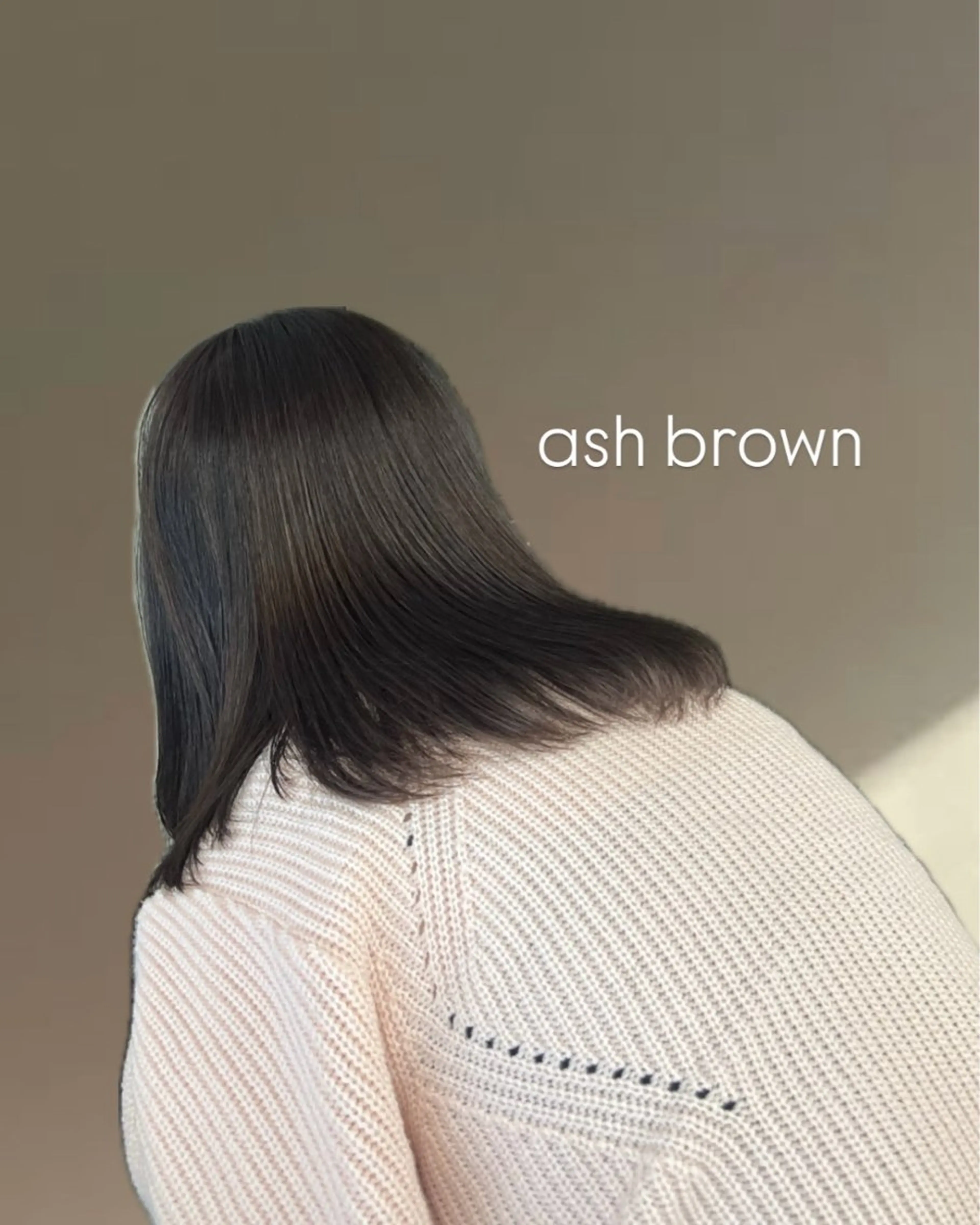 セミロング INORI|艶カラ ー|フェイスレイヤーのヘアスタイル