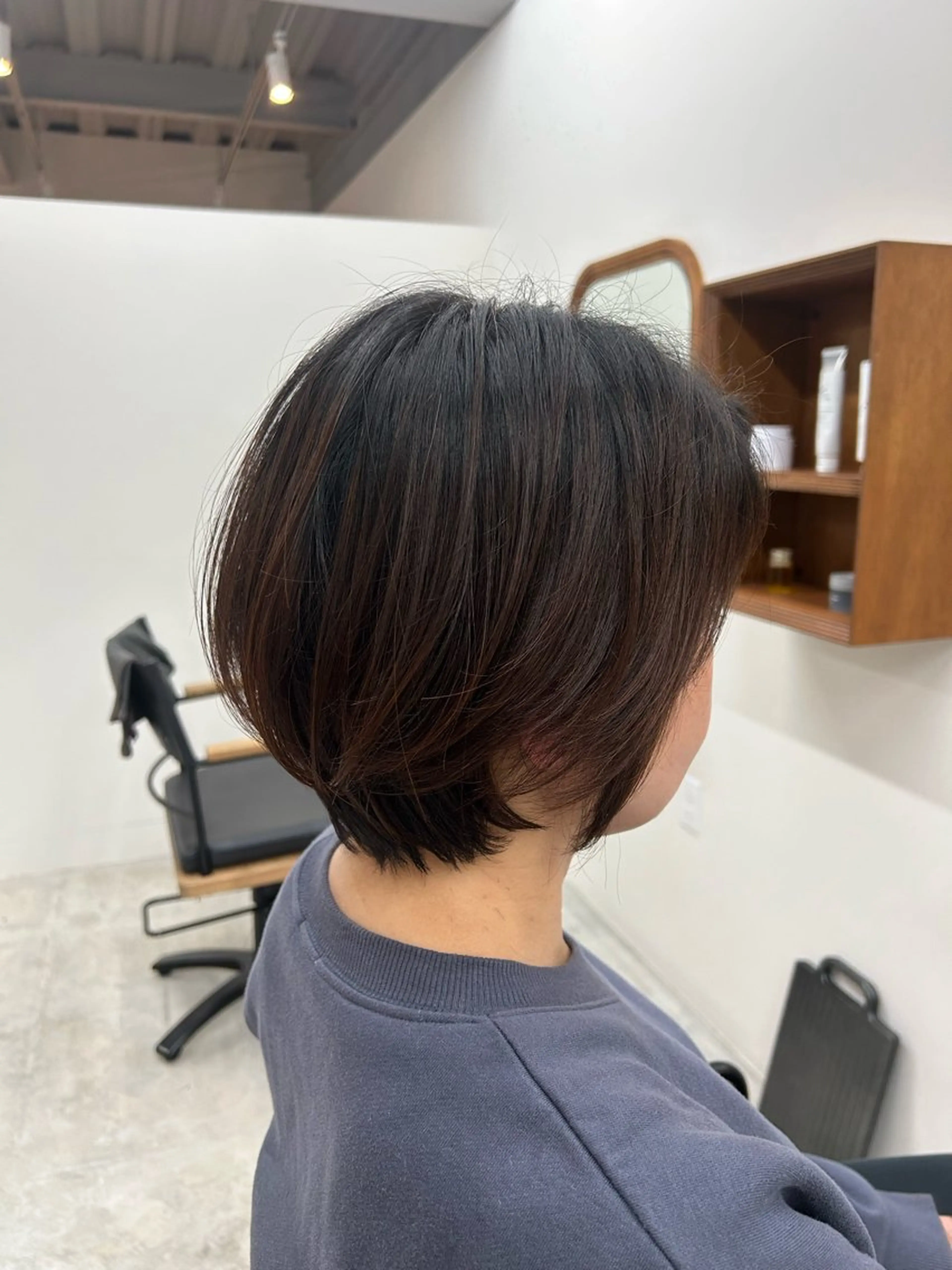 ショートスタイル似合わせカットの写真