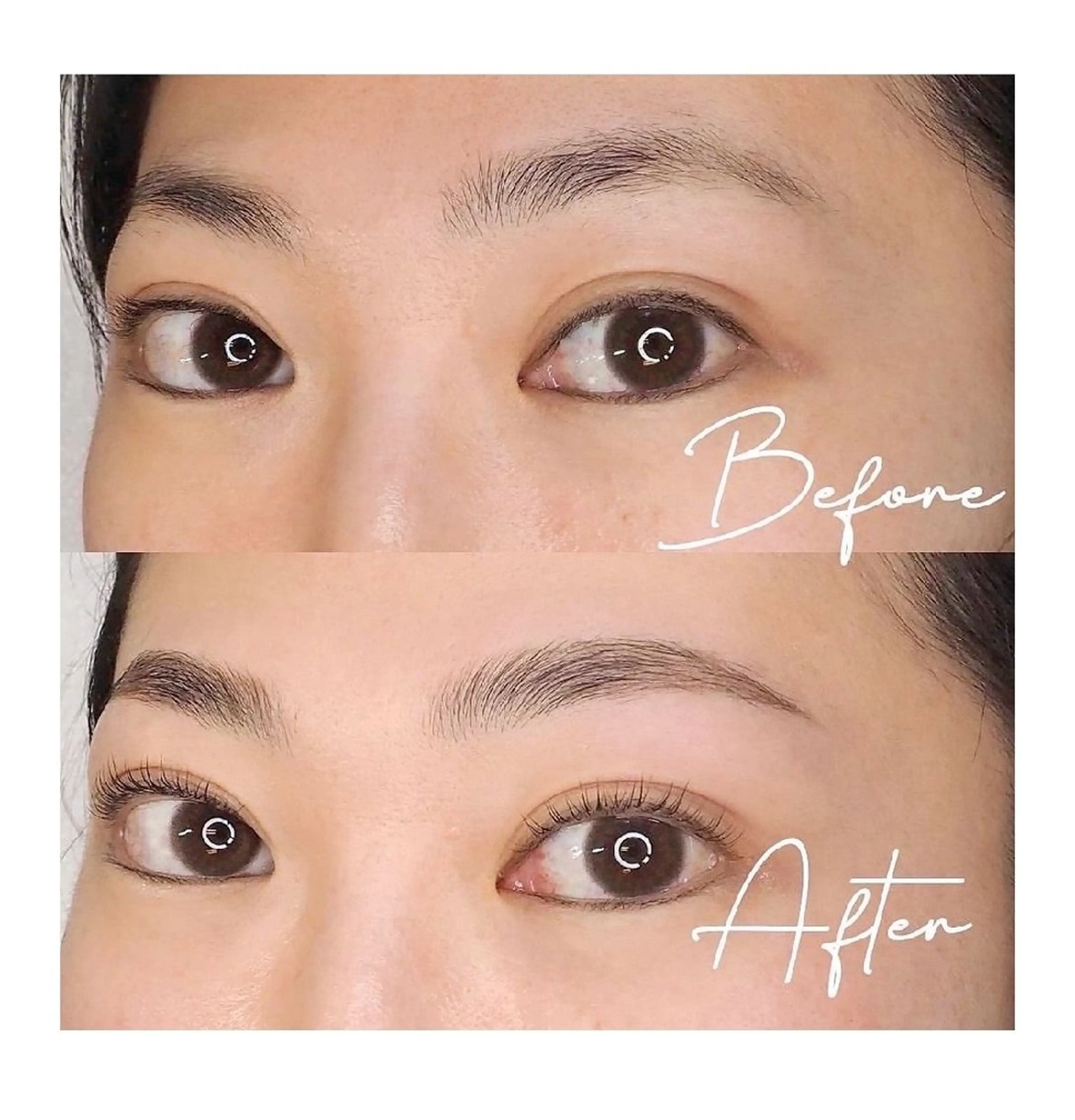 眉毛WAX脱毛+ブロウリフトの写真