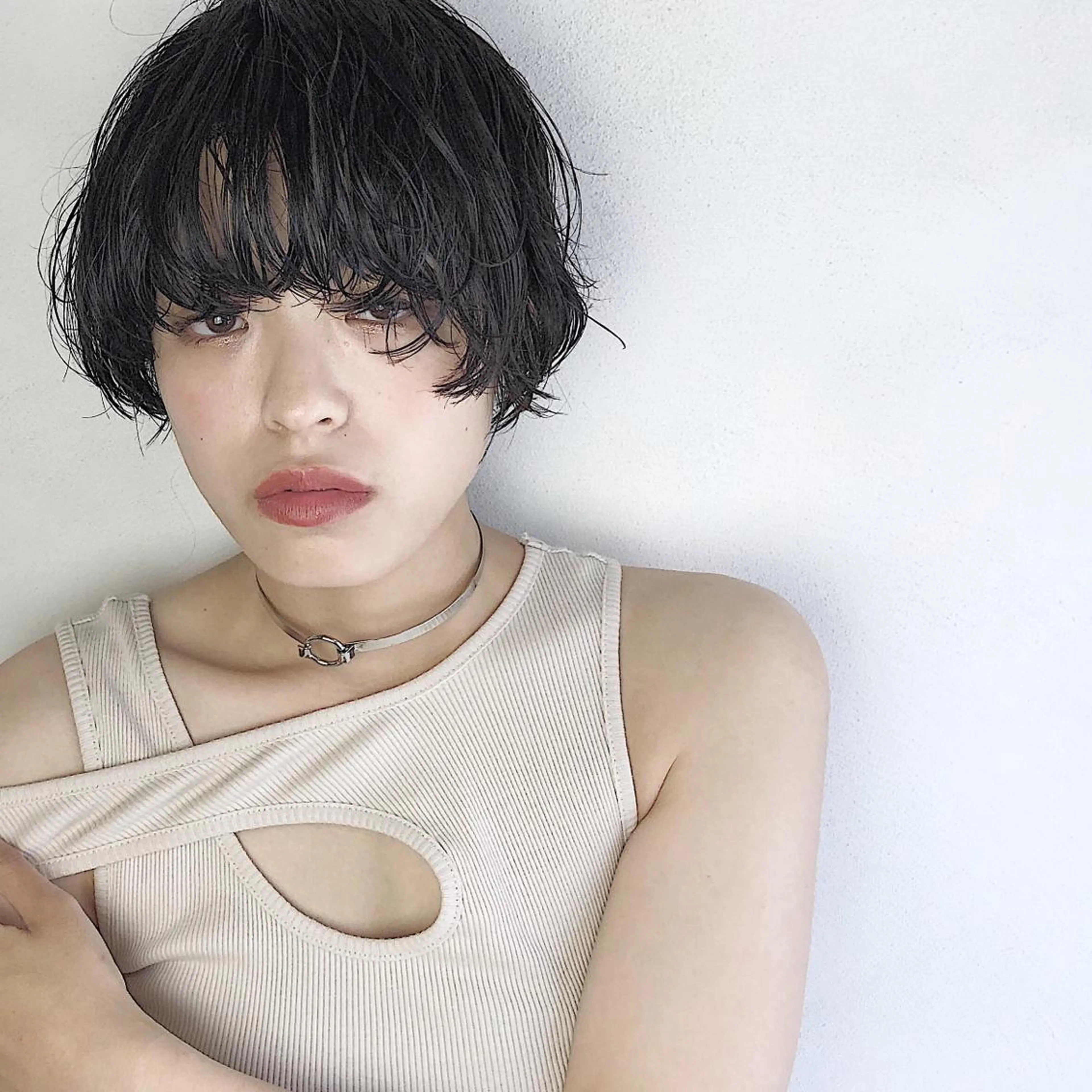 ショート カラー モデル募集中✂︎ Happis ハピスのヘアスタイル