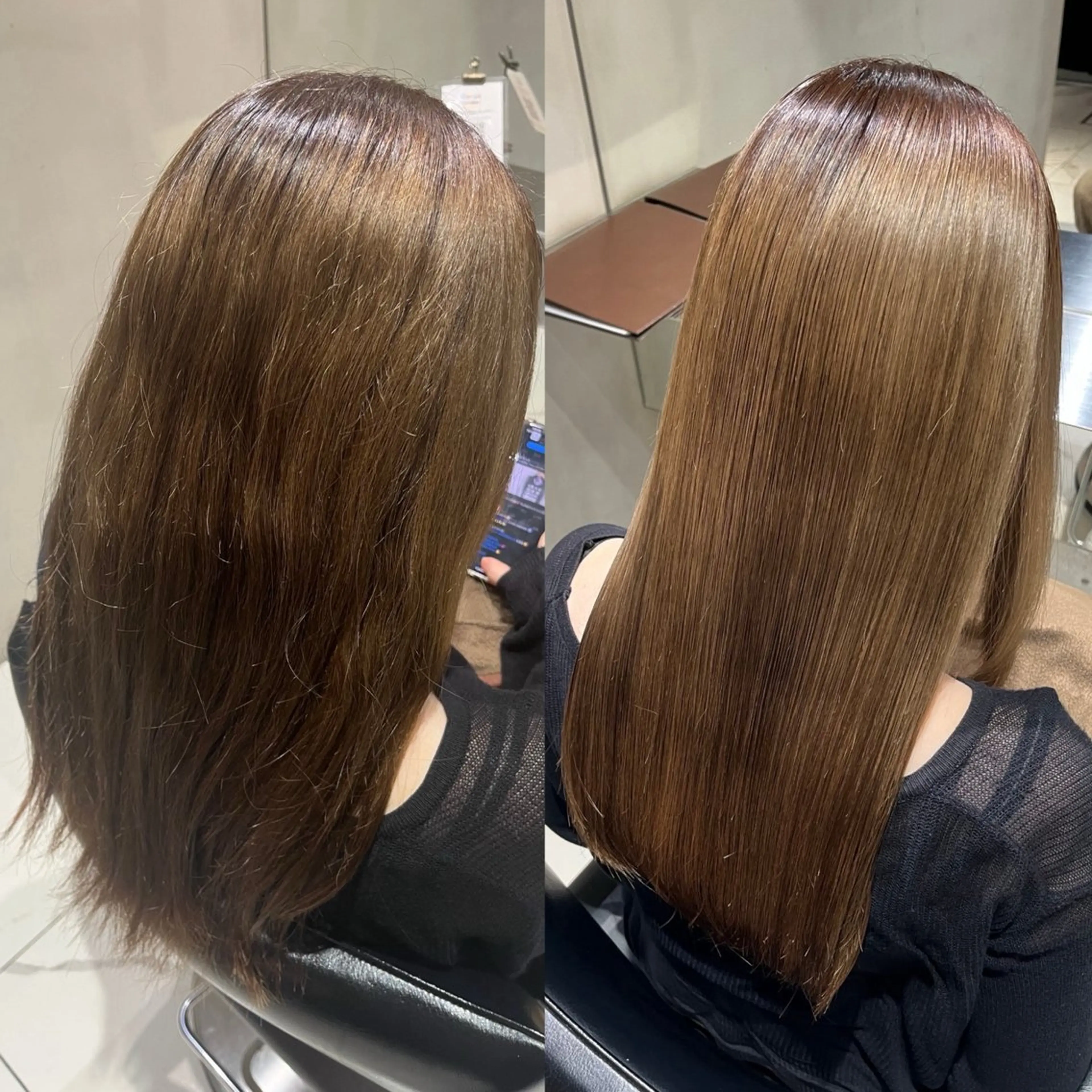 ゆあ♡ 髪質改善×美髪矯正のヘアスタイル