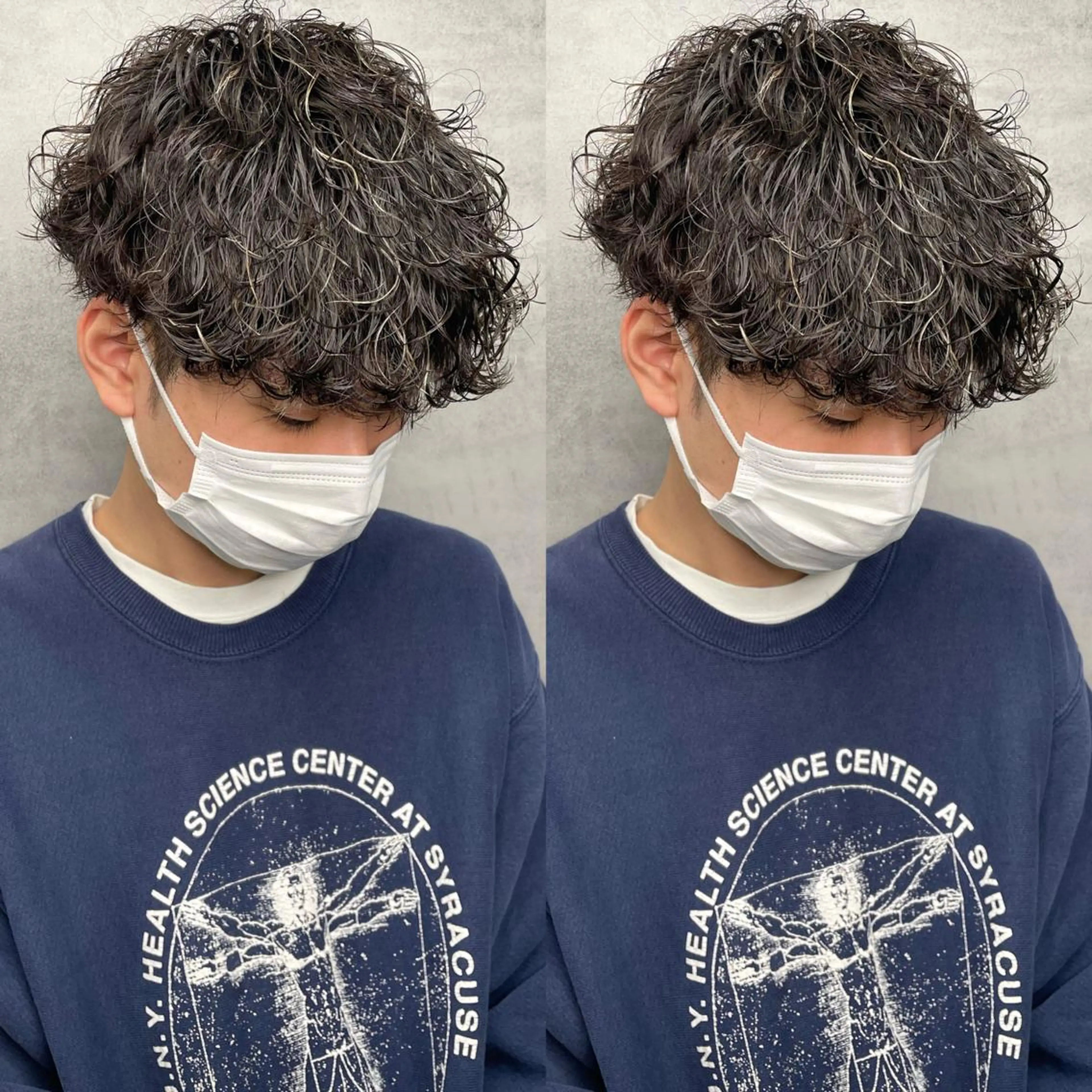 パーマ メンズ メンズパーマ Lit.富士 久保田風太のヘアスタイル