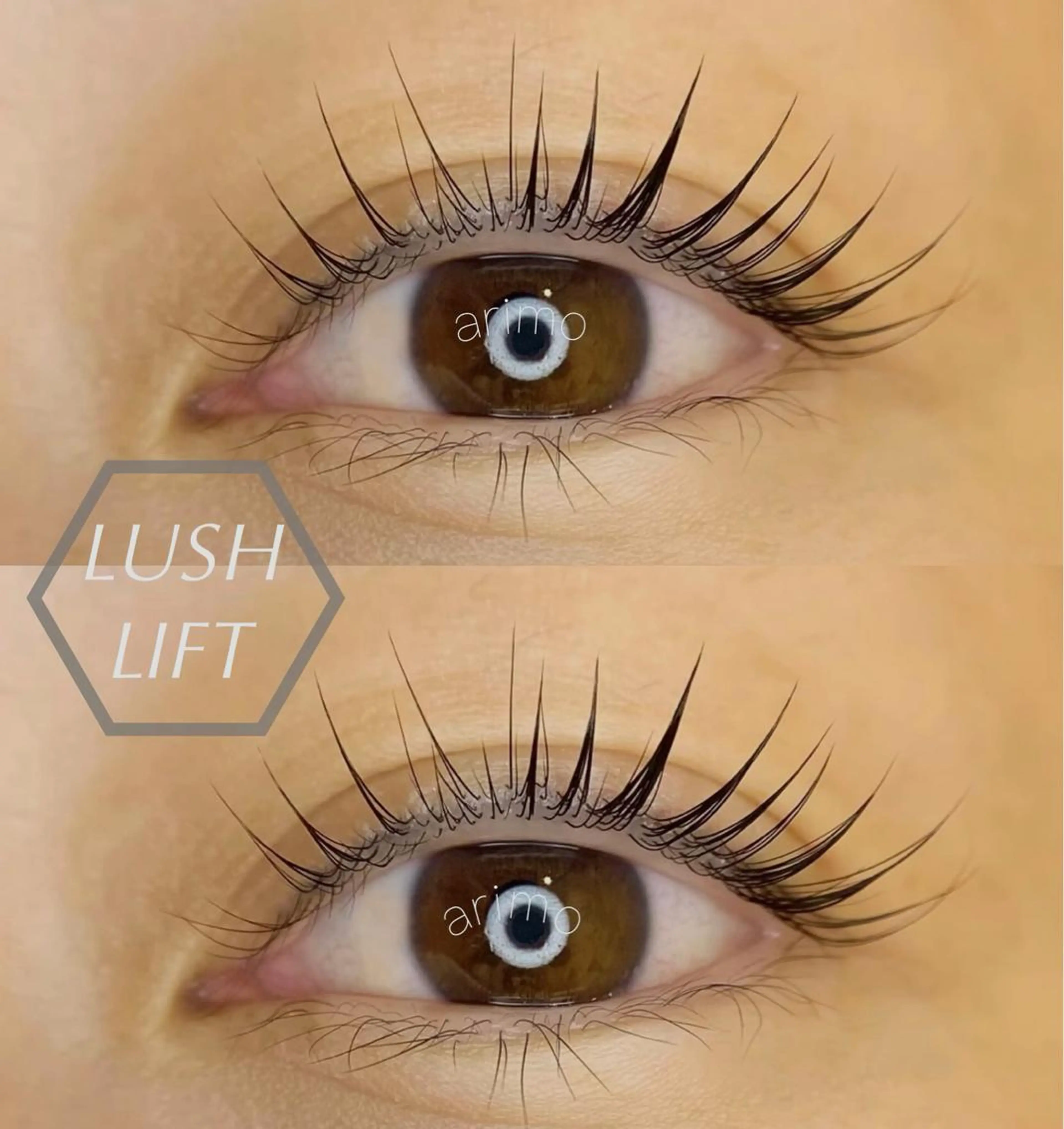マツエク・マツパ マツパ arimo hair&eyelash所属・arimo アイリスト右原のマツエク・マツパデザイン