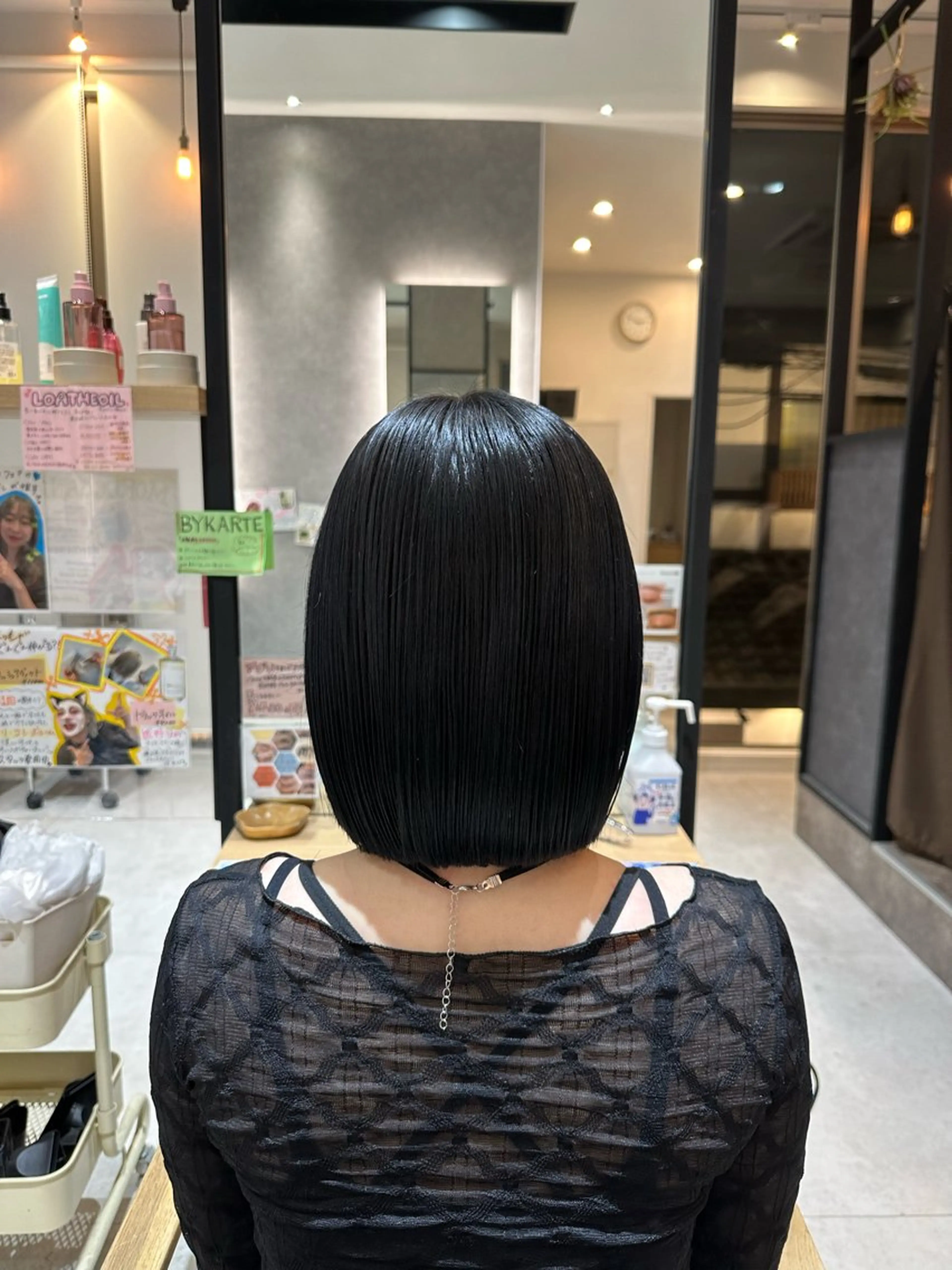 ショート ボブ 🍜のばた 🍜のヘアスタイル