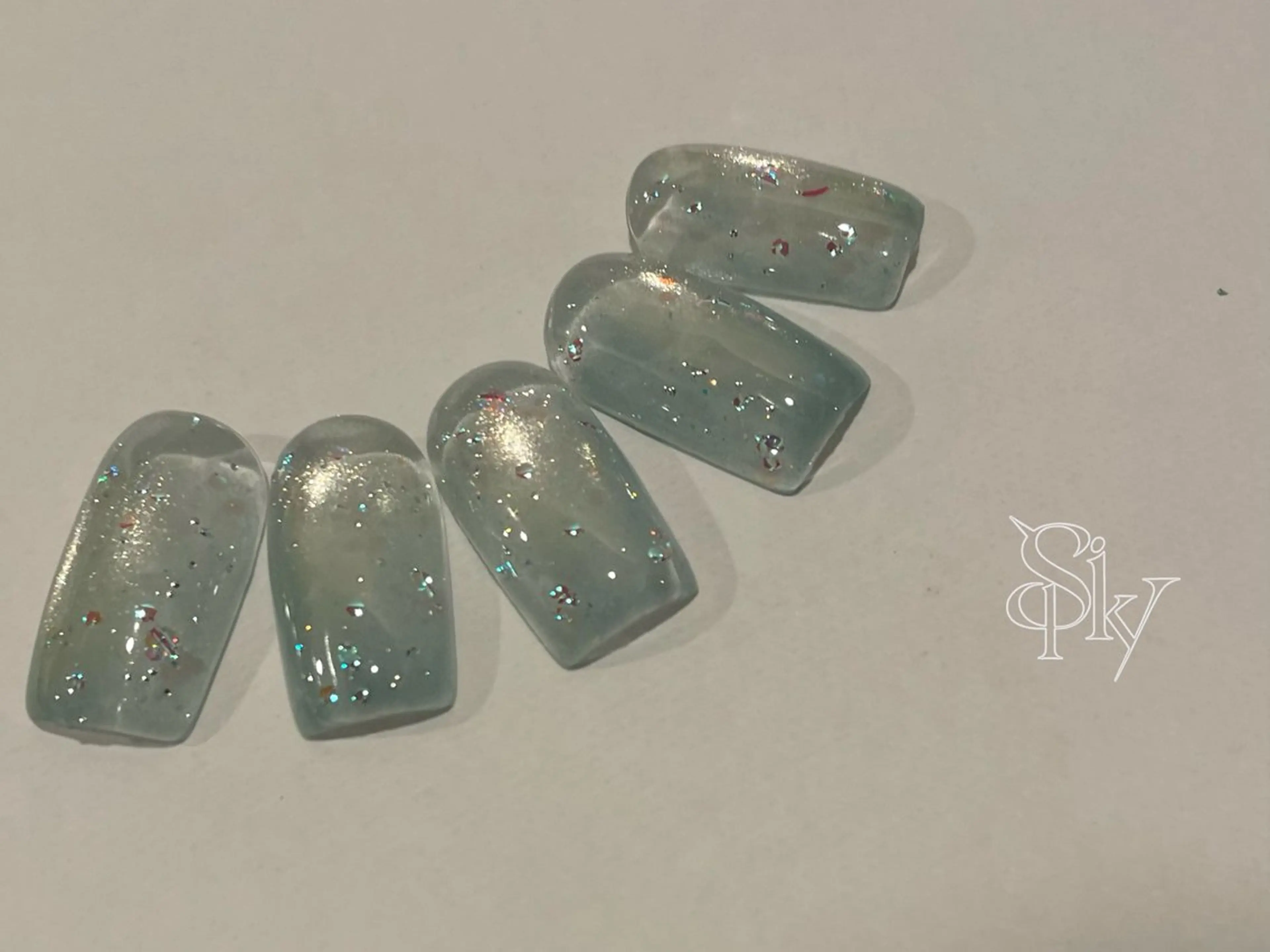 ネイル ハンドネイル Spiky とうげ ふうかのネイルデザイン