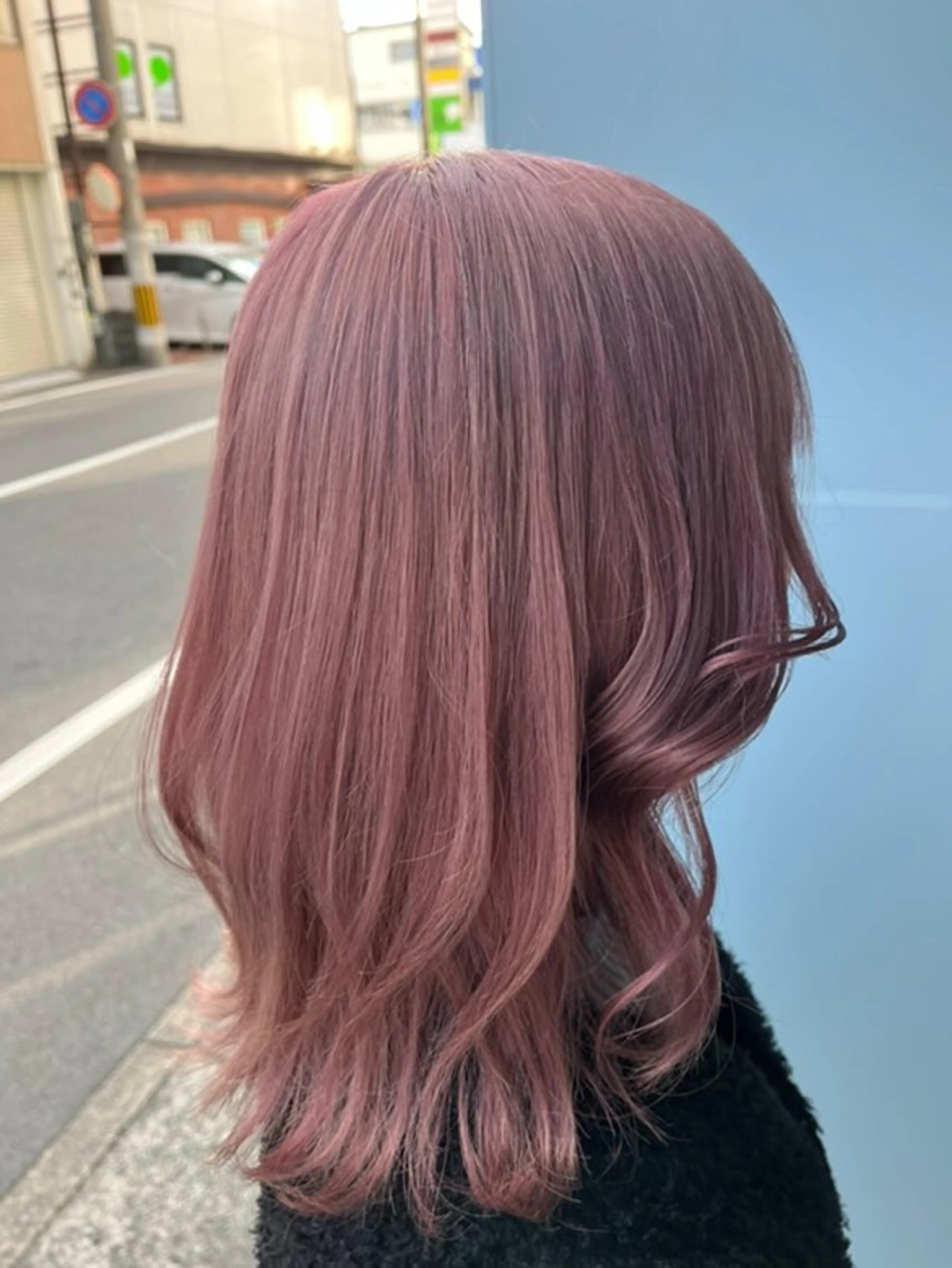 似合わせカット＋ケアブリーチダブルカラーの写真