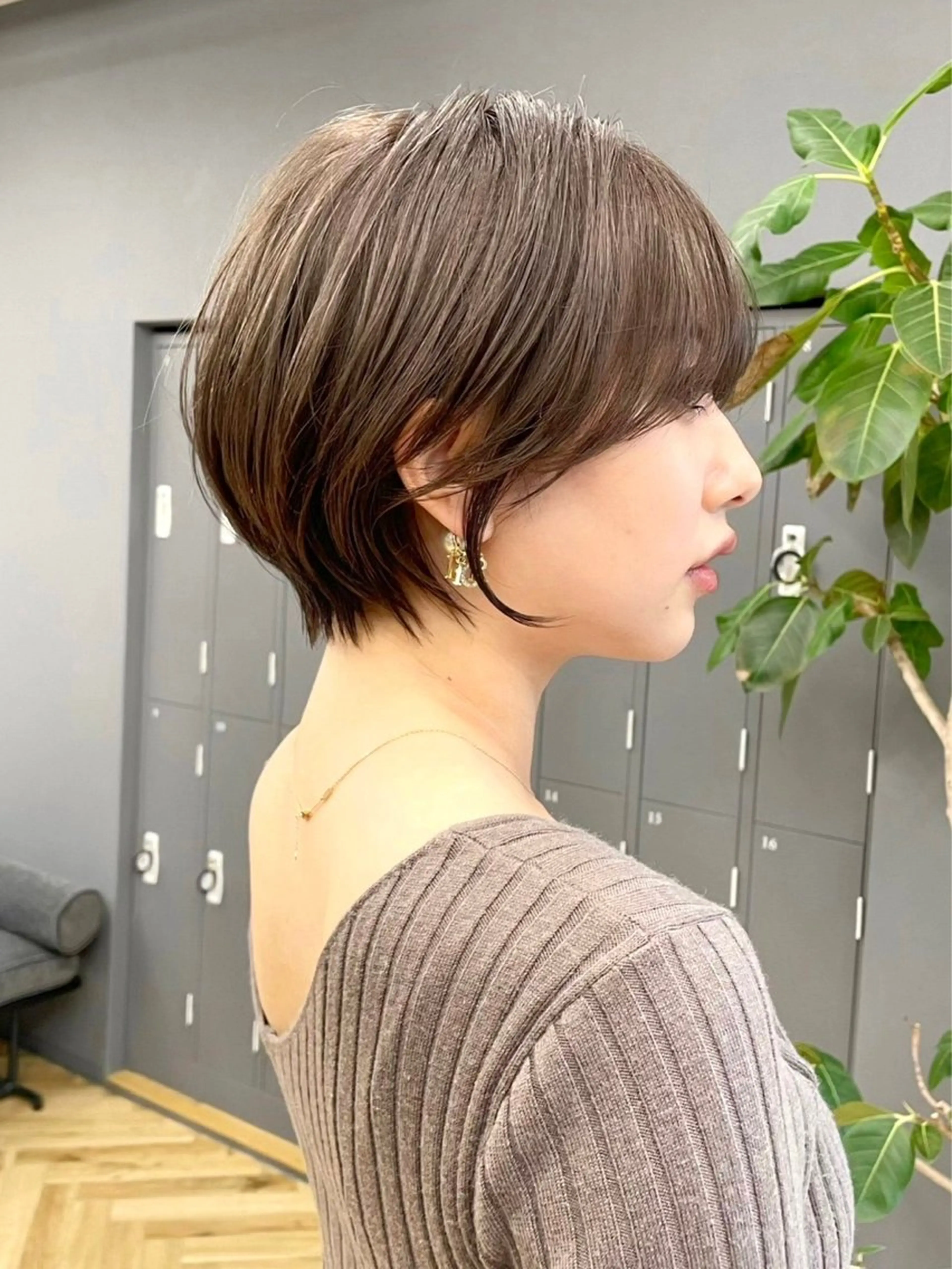 ショート 似合わせショート 森岡俊亮のヘアスタイル