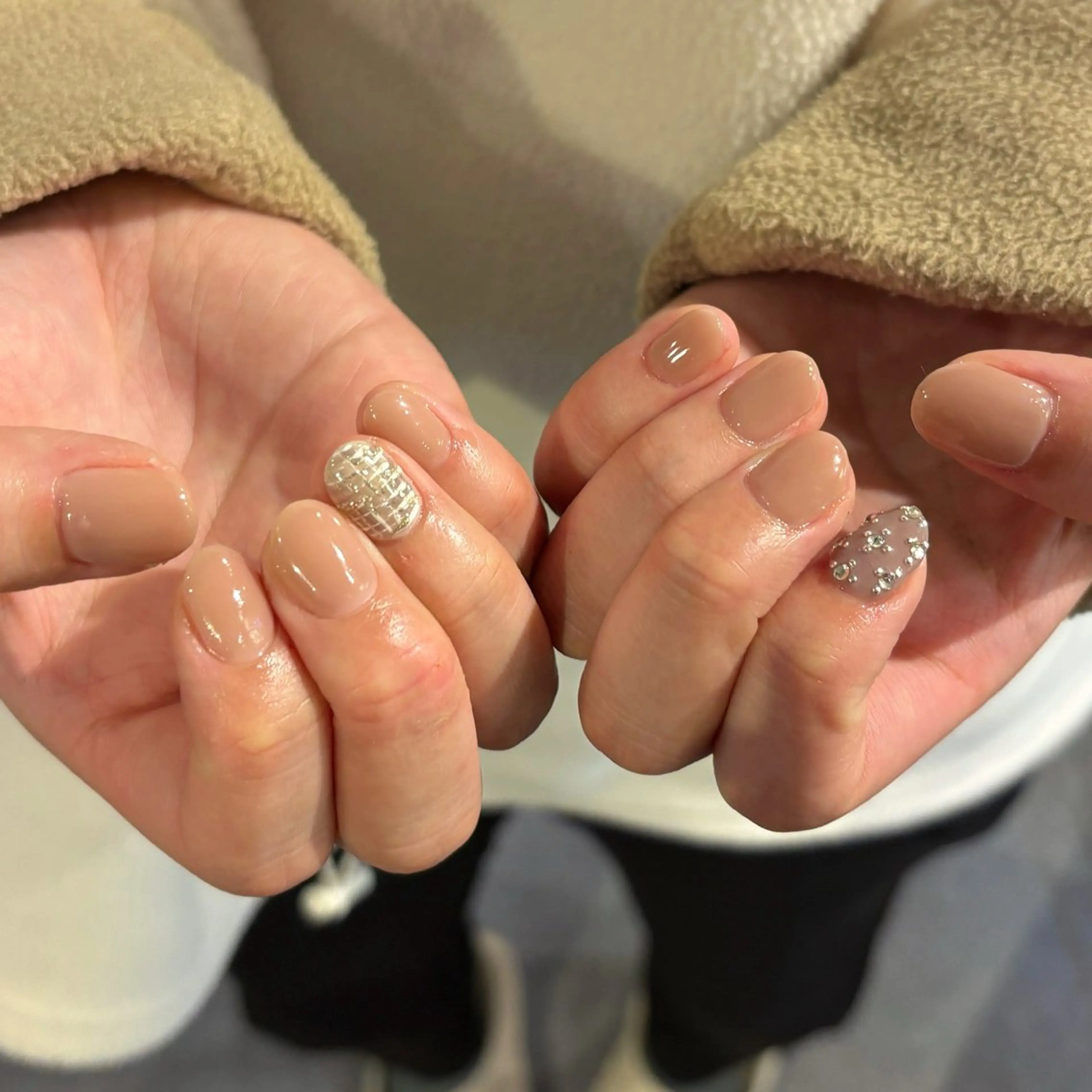 ネイル アートネイル ワンカラーネイル HONOKA W 【深江橋店】のネイルデザイン