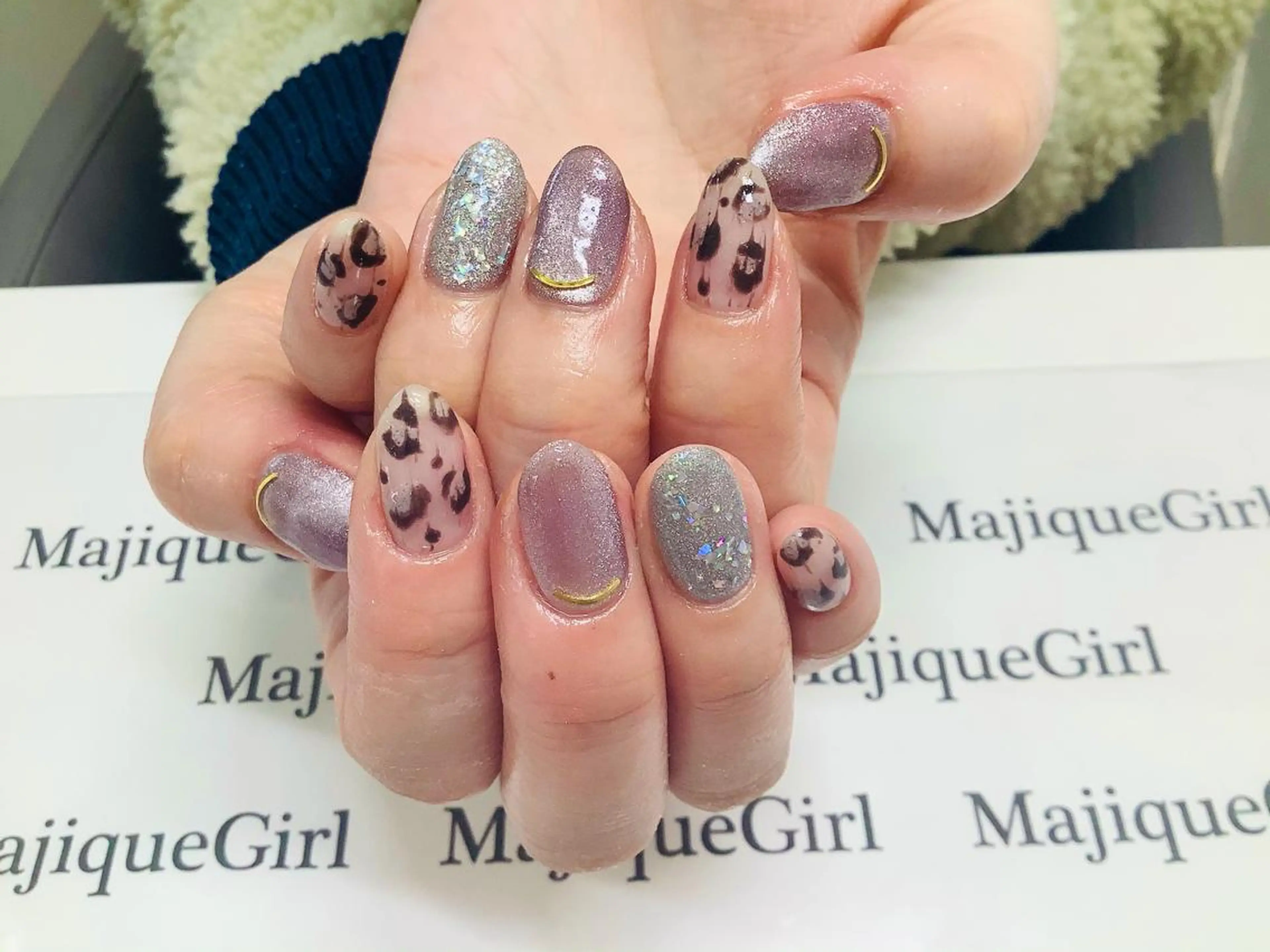 ネイル マグネットネイル 🌸Nail&Eye KAKU🌸のネイルデザイン