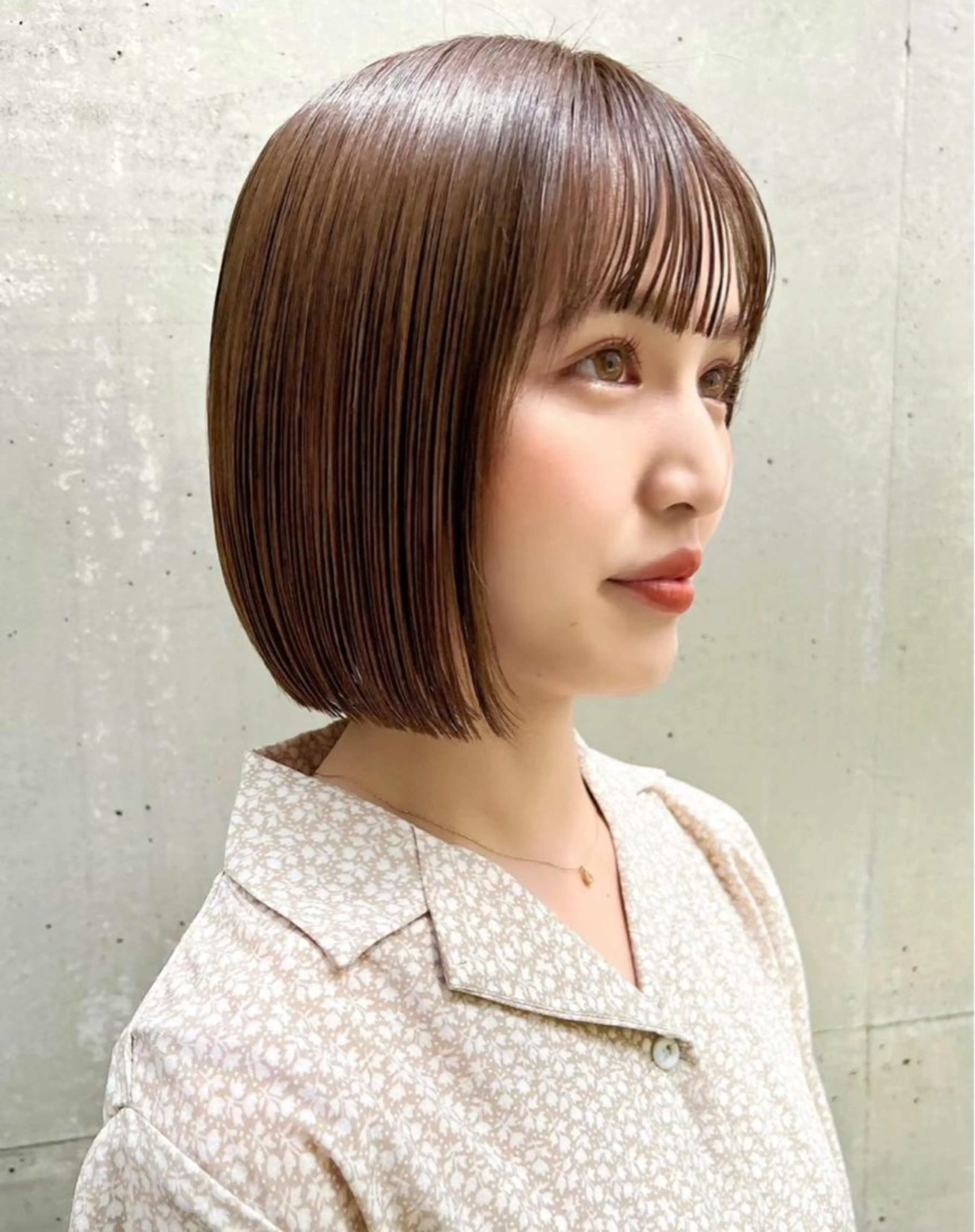 毛先メンテナンスカット+前髪 顔まわりカットの写真