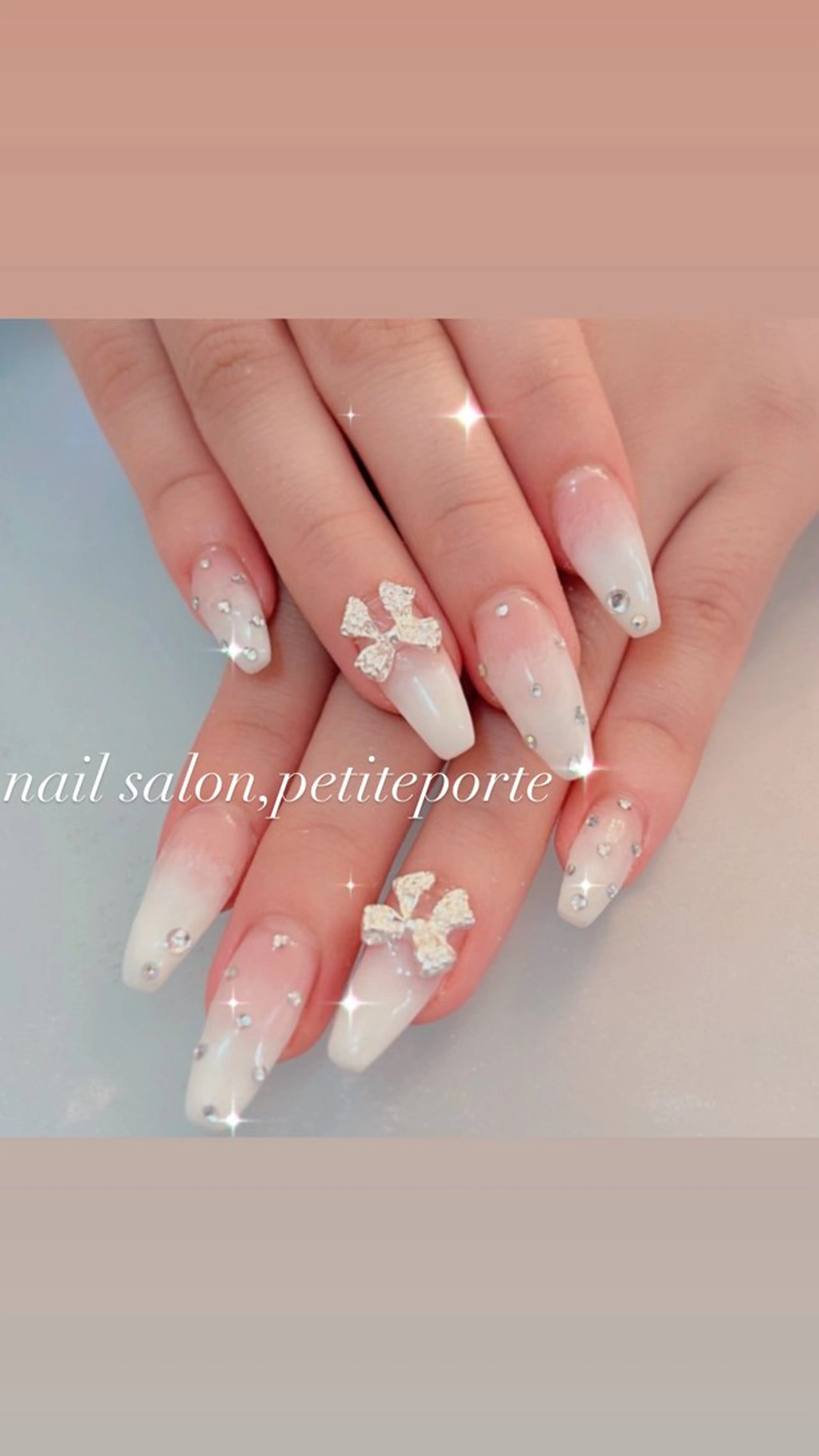 ネイル グラデーション 冬ネイル ハンドネイル CherieNail 💗manaのネイルデザイン