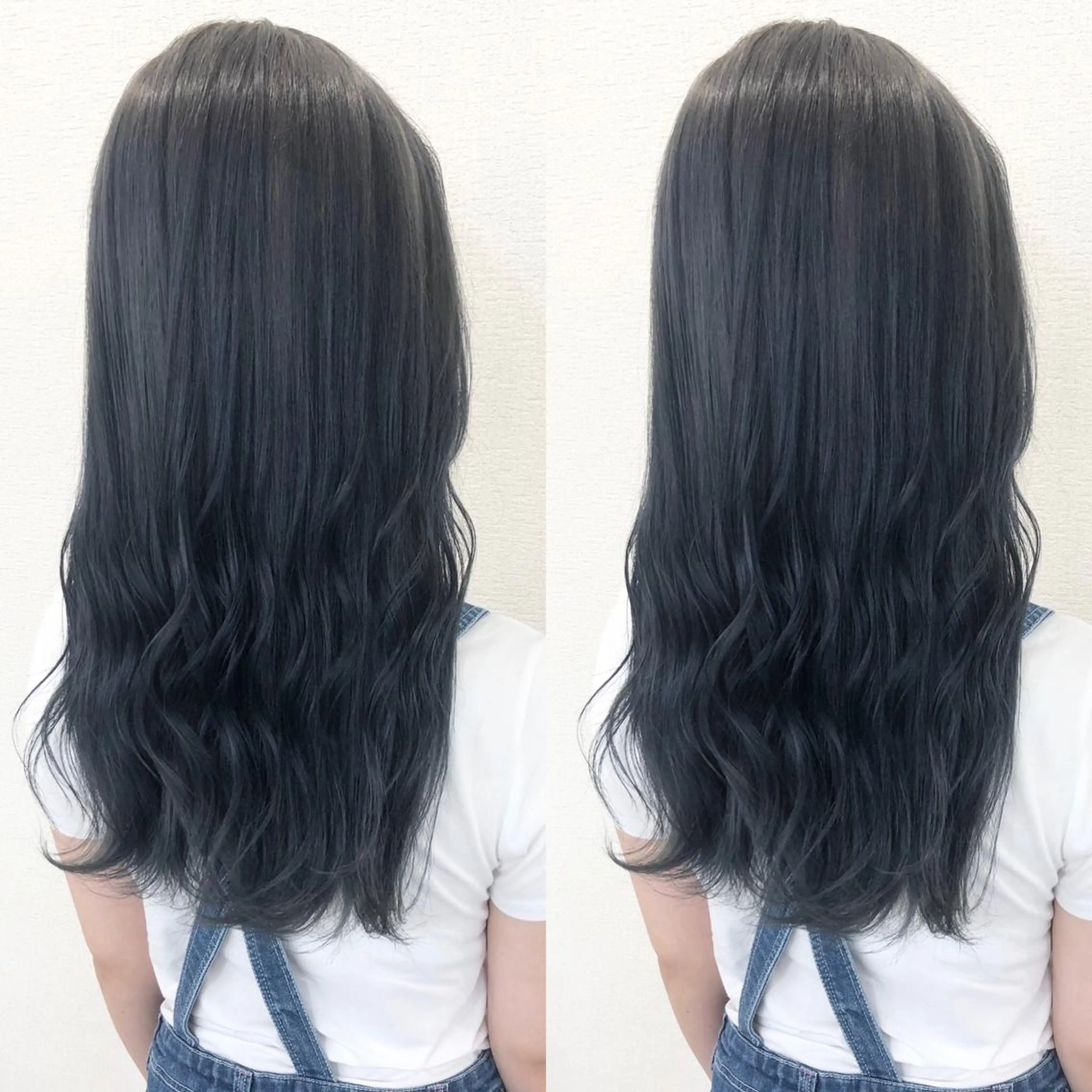 ロング カラー ヘアカラー Hanna by W_SALONのヘアスタイル