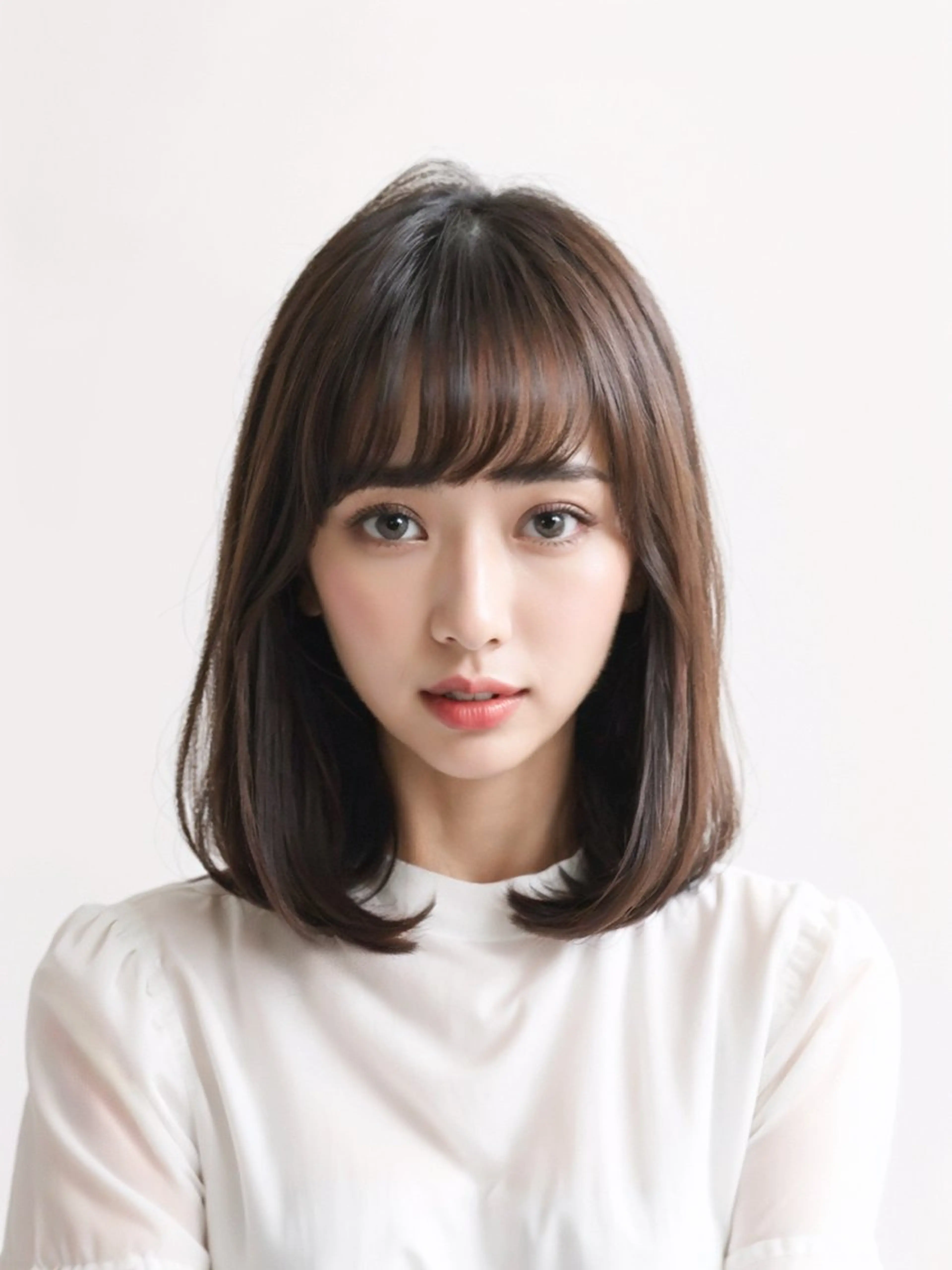 セミロング AZuR所属・⭕️雰囲気似合わせ /カットモデル募集のヘアスタイル
