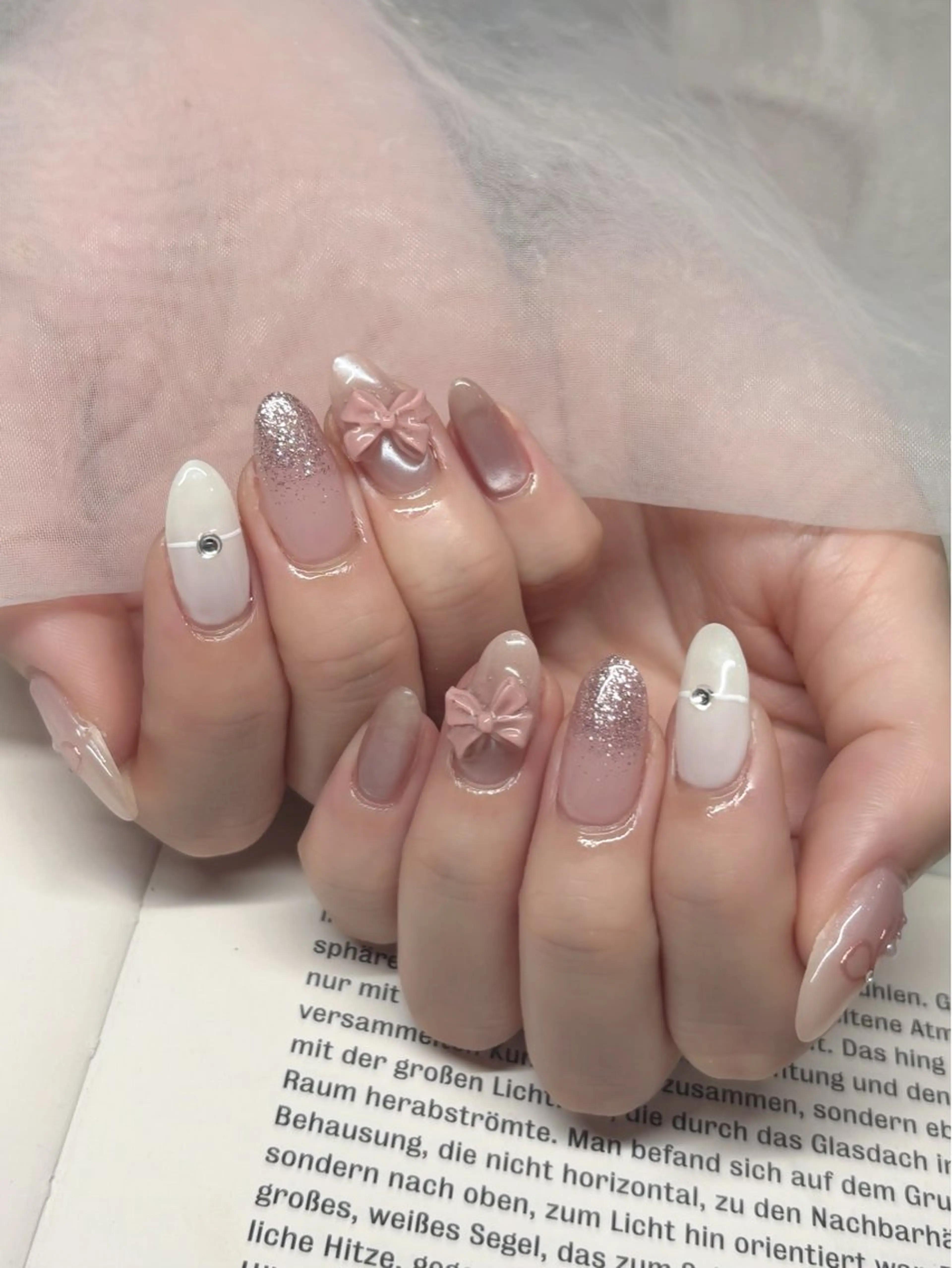 ネイル ハンドネイル nailsalon Lithos所属・nailsalon Recontreのネイルデザイン