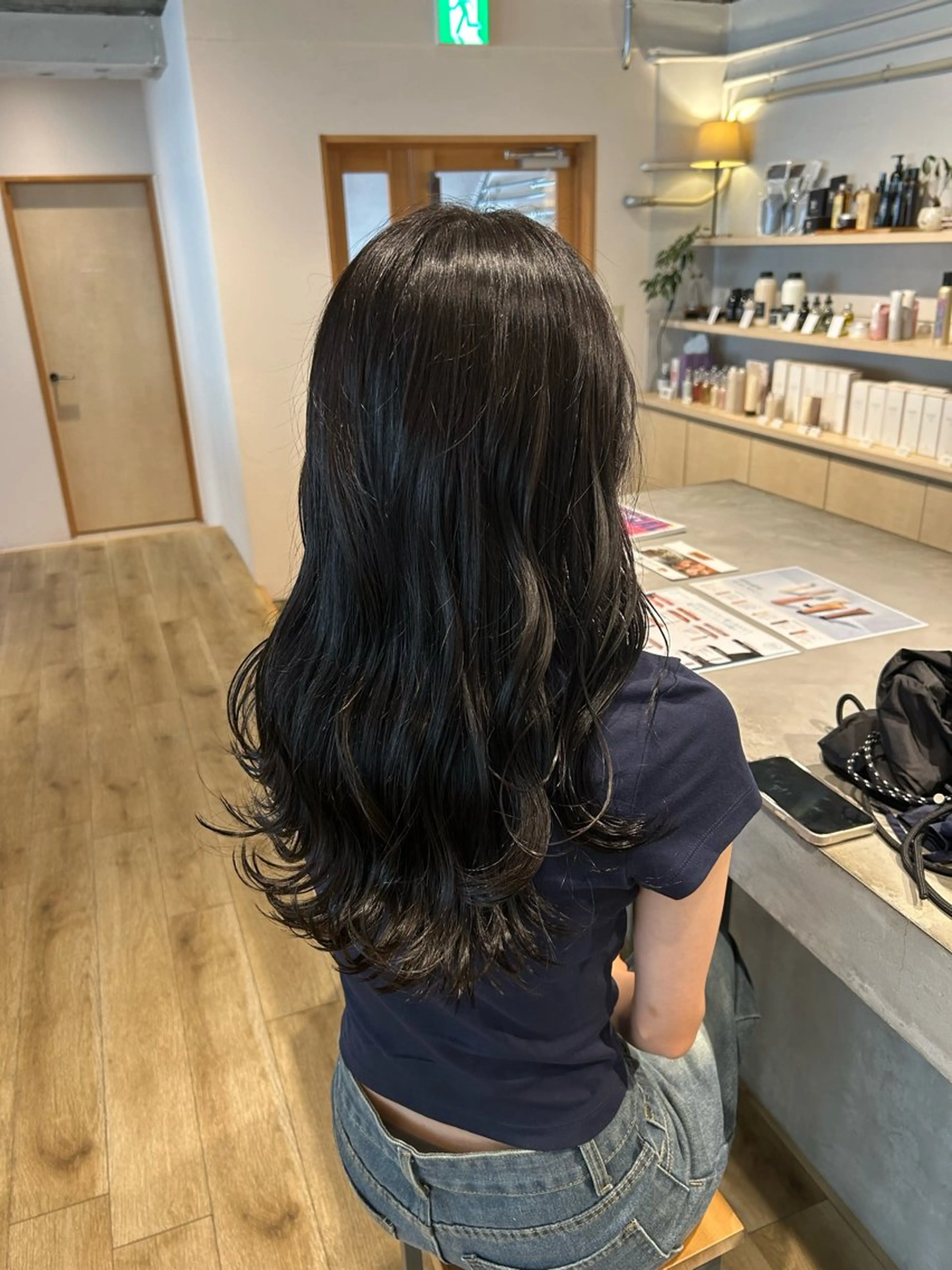 ロング カラー ヘアカラー ヘッドスパ aina ⠀ ⠀ ⠀のヘアスタイル