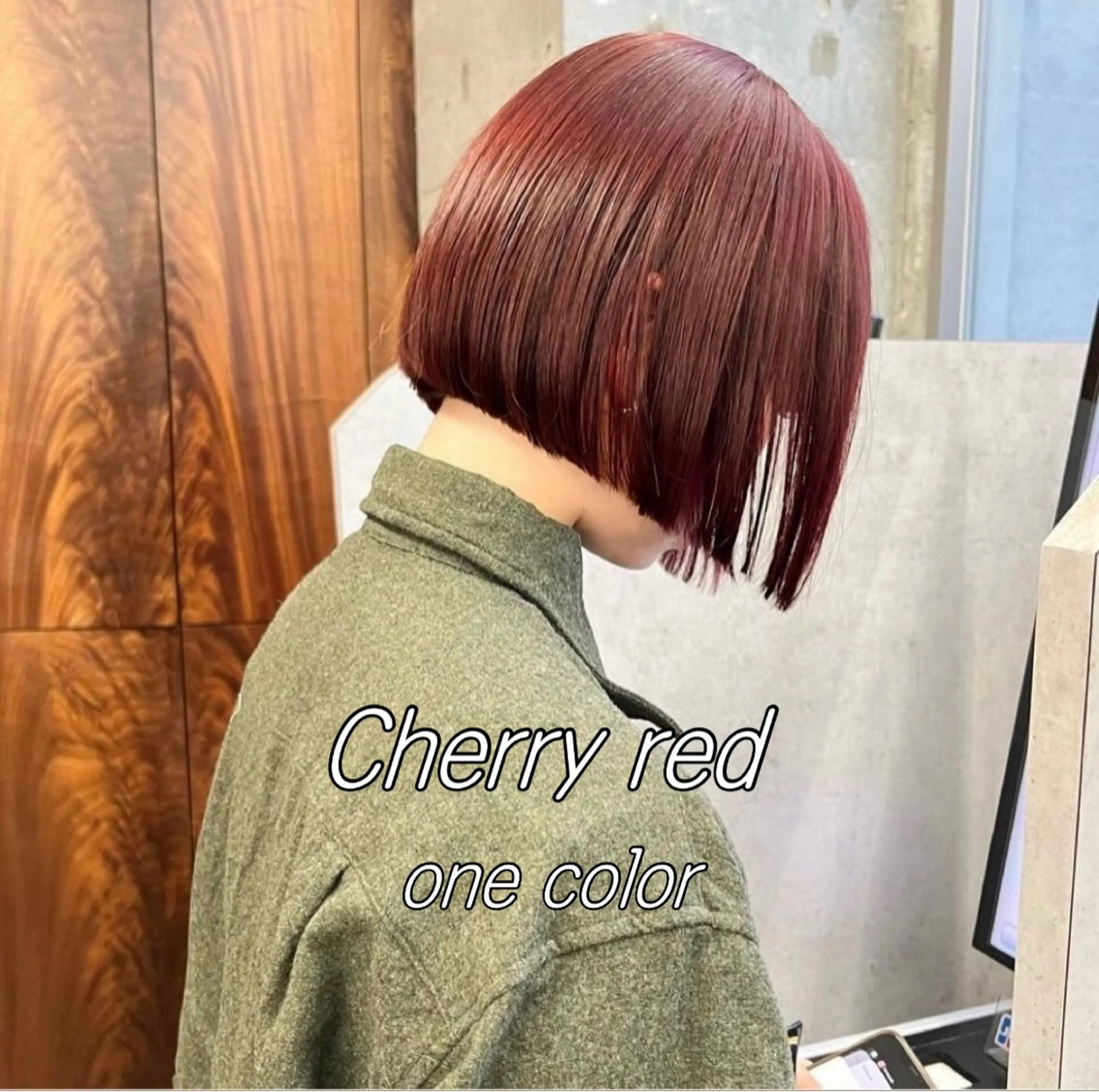つや髪‪‪ ·͜· ⸝⸝꙳ワンカラー🧚໒꒱·°内部集中トリートメント付☾*。の写真