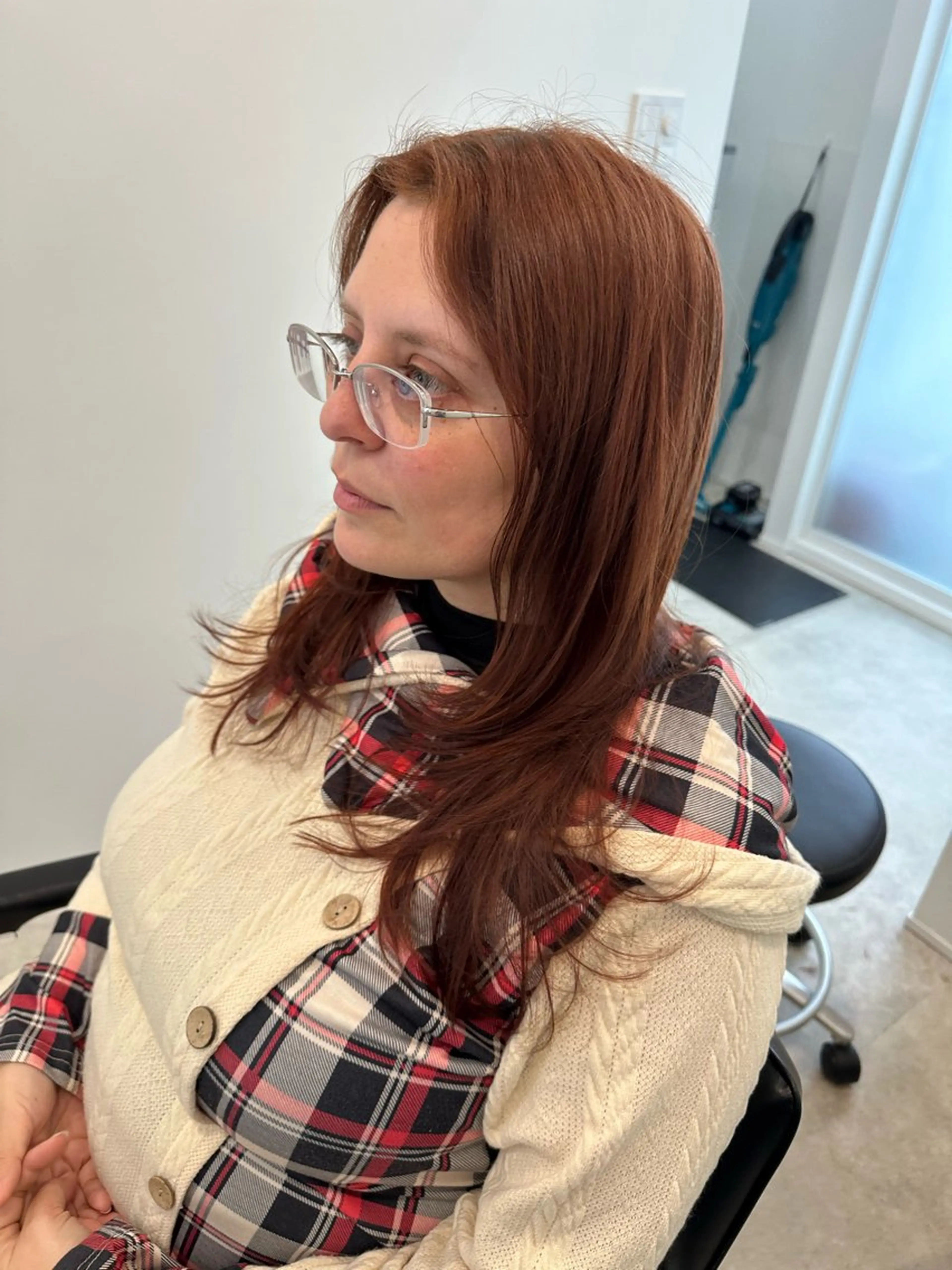 セミロング カット トリートメント 海外ヘア/透明感カラ ー🍒nao.のヘアスタイル