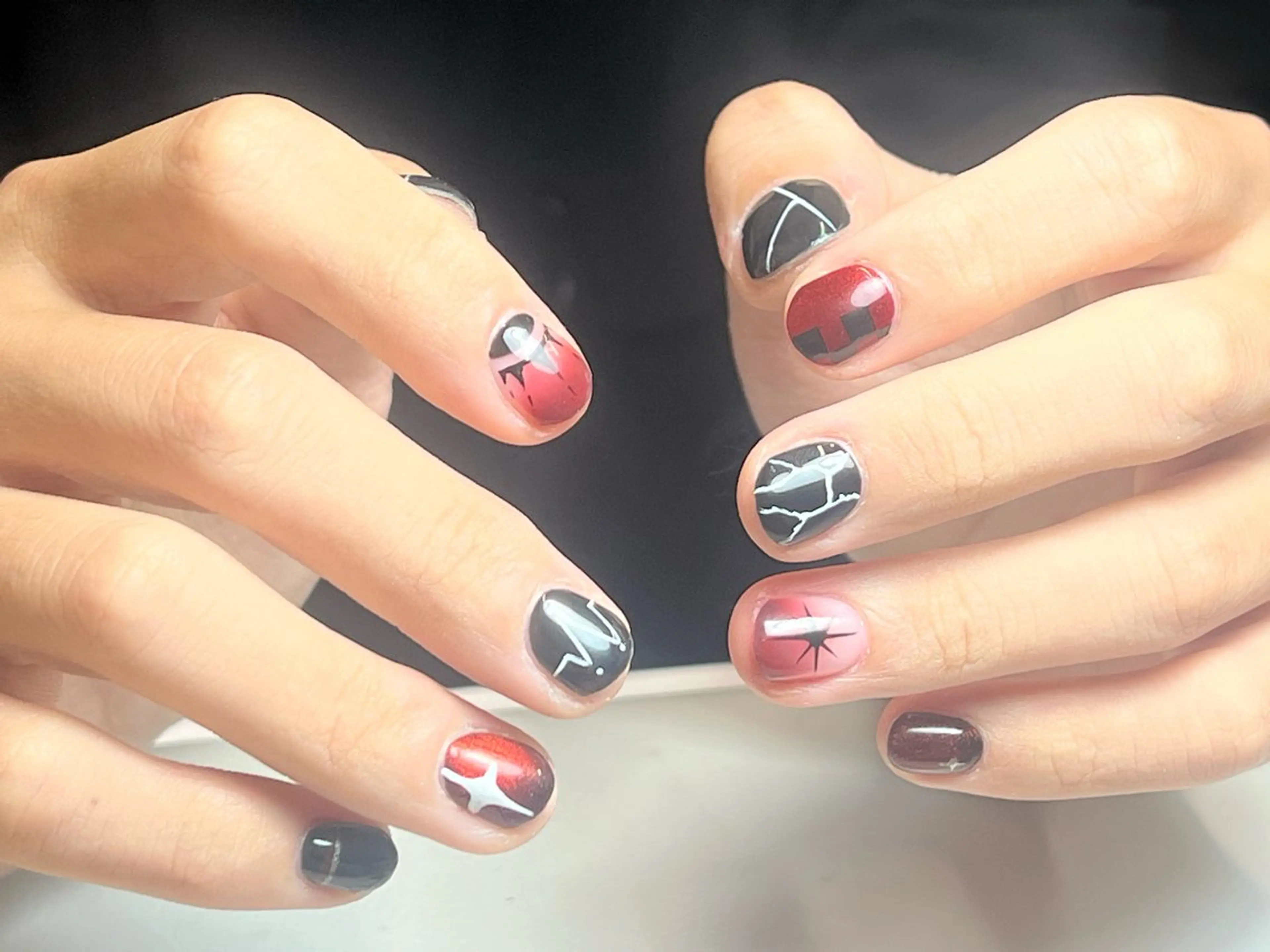 ネイル アートネイル 韓国ネイル 持ち込み ニュアンスネイル ワンカラーネイル ハンドネイル ハンドケア イブ ネイリのネイルデザイン