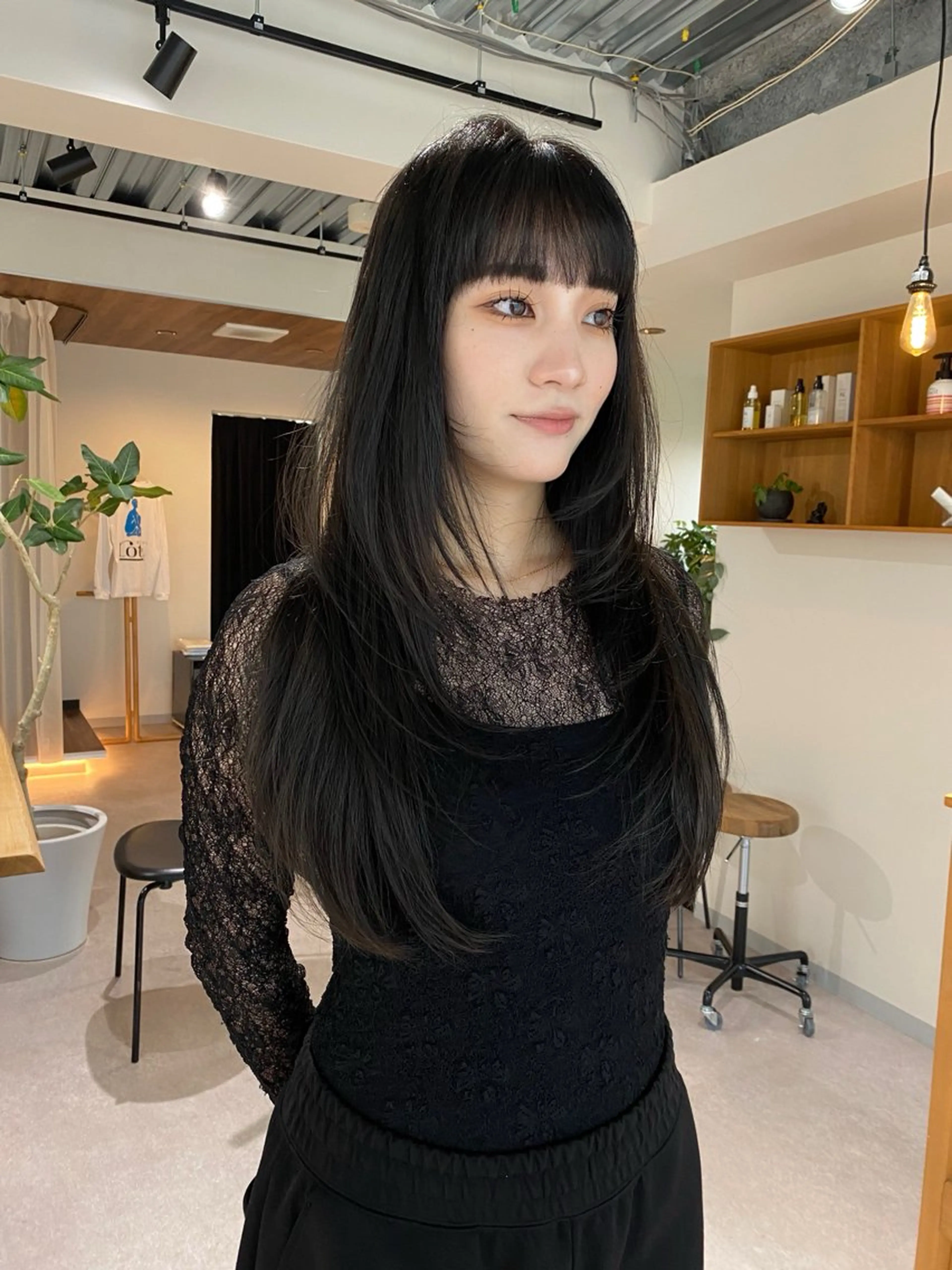 ロング カット ヘアカラー iroha/ n.w.h🎀のヘアスタイル