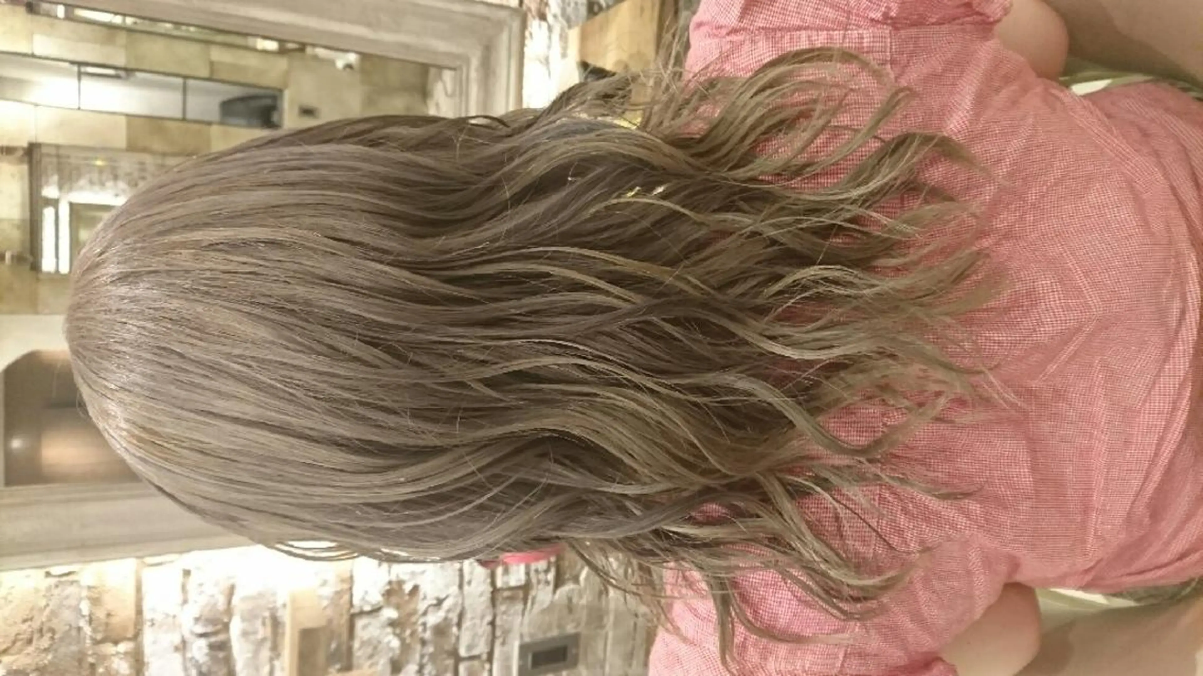 ミディアム カラー ヘアアレンジ youres センター南所属・今満 精二のヘアスタイル