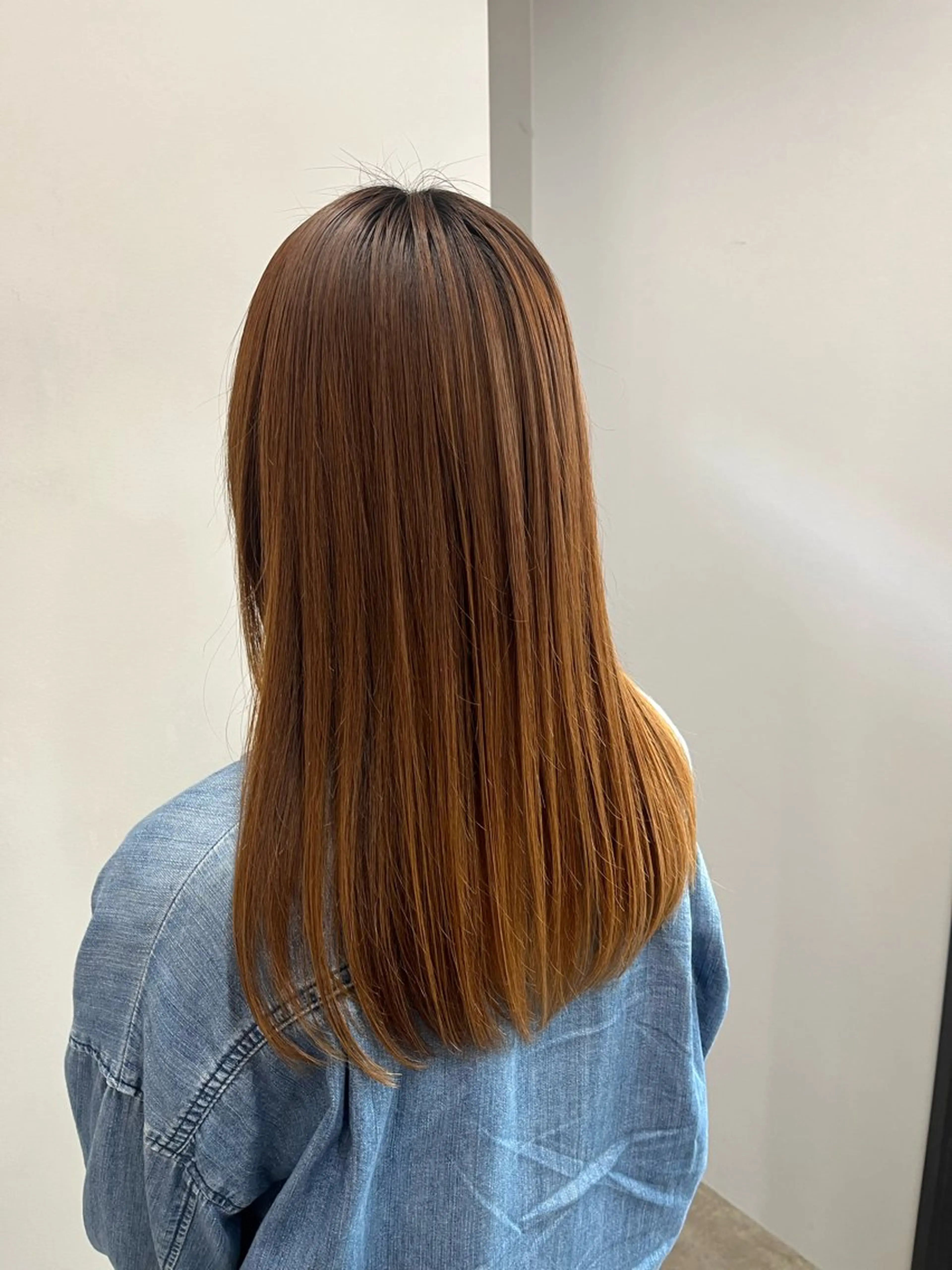 ロング 縮毛矯正 トリートメント ROCCO east MIYOのヘアスタイル