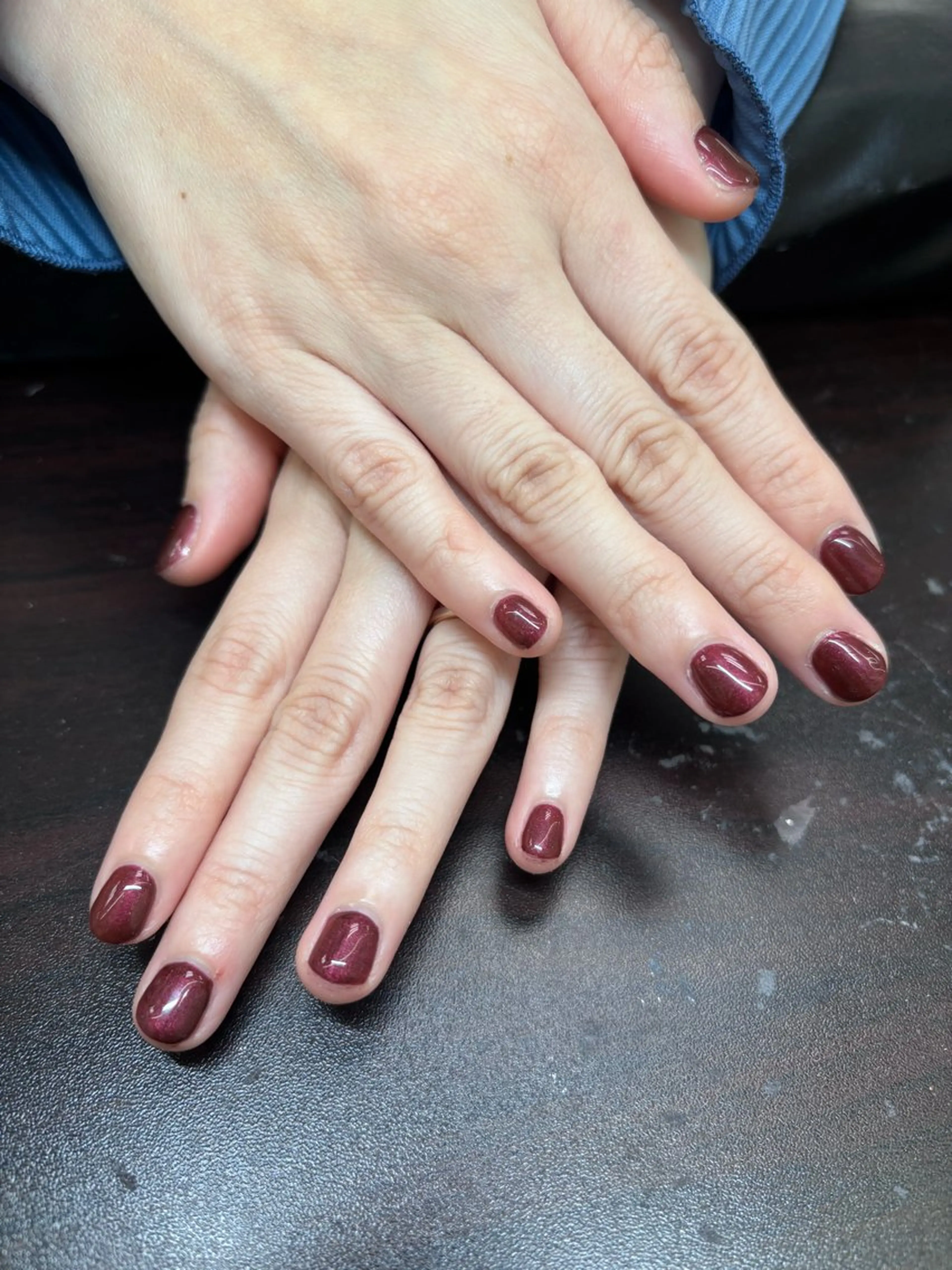 ネイル ワンカラーネイル ネイルサロンエーナイン福住店所属・吉田 采未のネイルデザイン