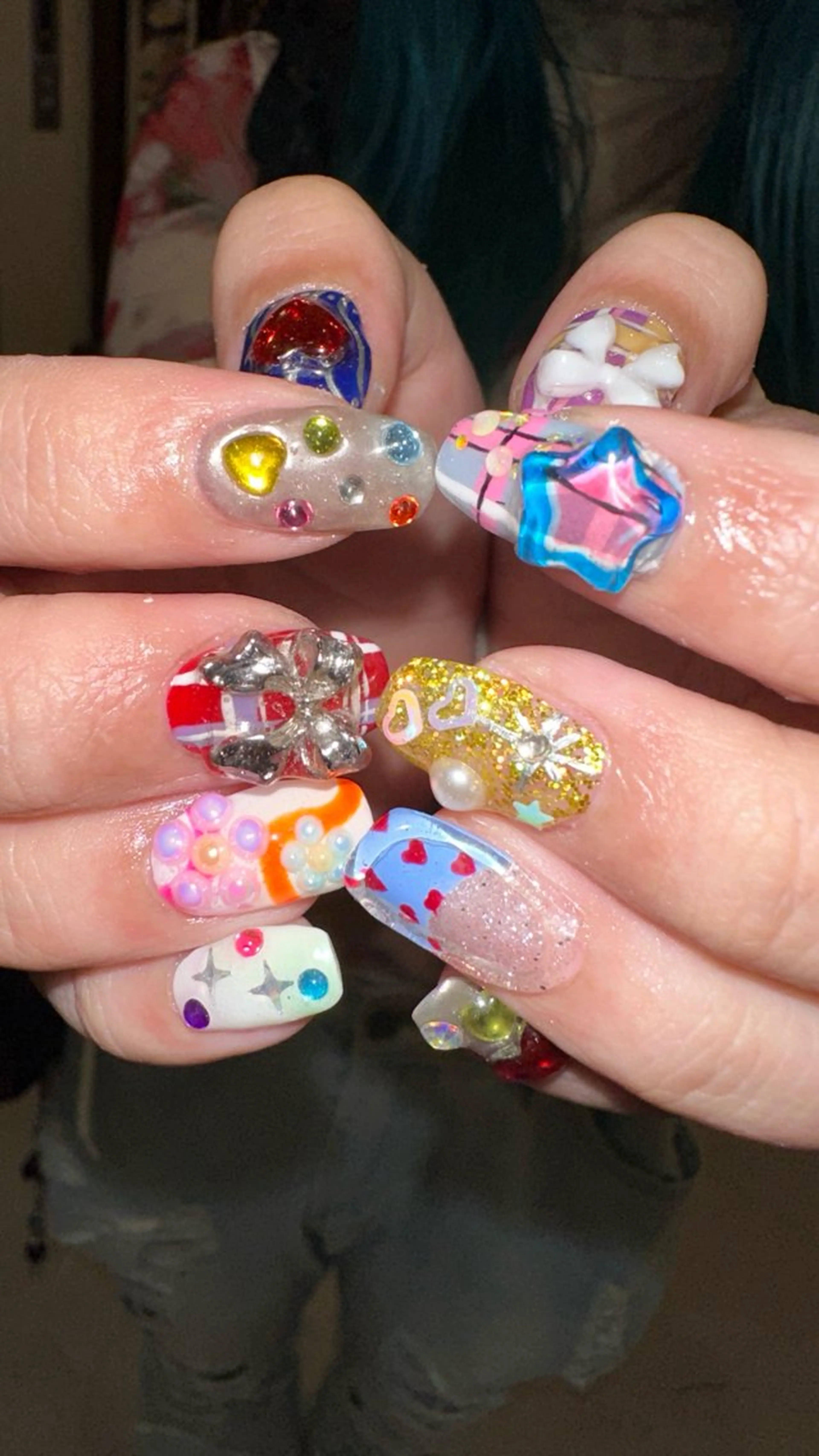 ネイル ハンドネイル 👽個性派ネイル🎀 komachiのネイルデザイン