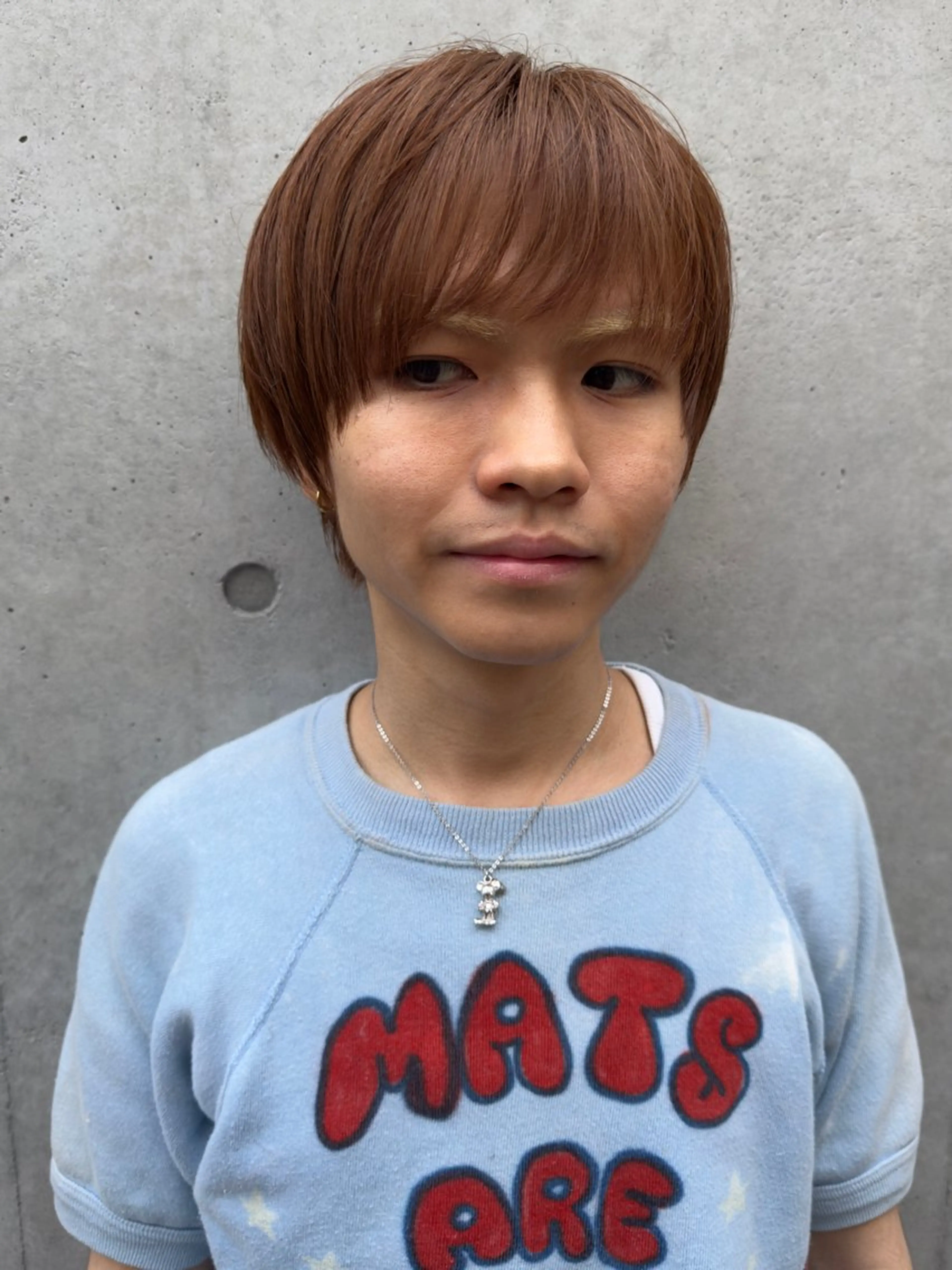 ショート カラー メンズ メンズショート ショートヘア カット ヘアカラー 神田橋 翔太郎のヘアスタイル