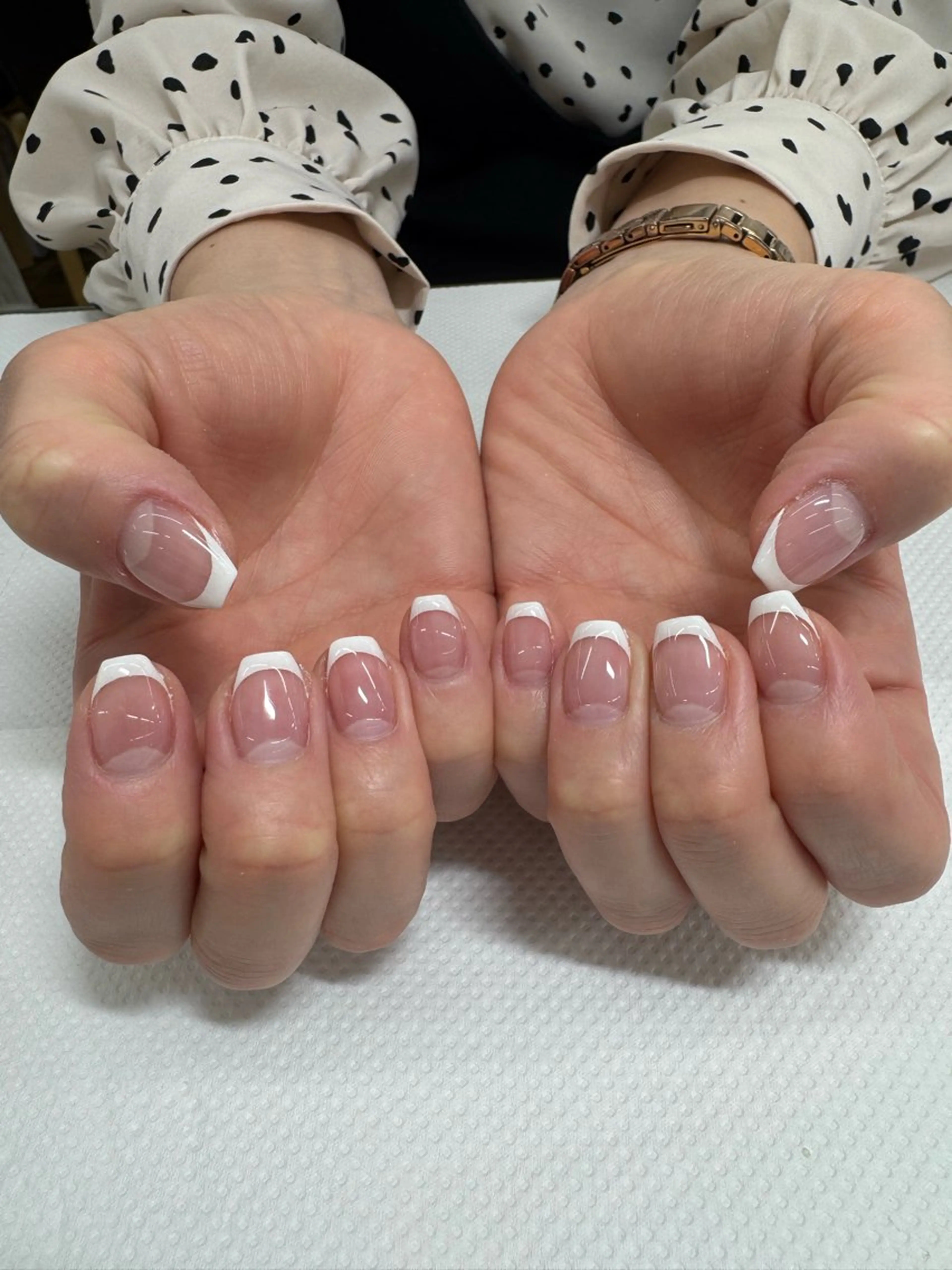 ネイル フレンチネイル ハンドネイル 【MAXKELLY】 Shiota🐰♡のネイルデザイン