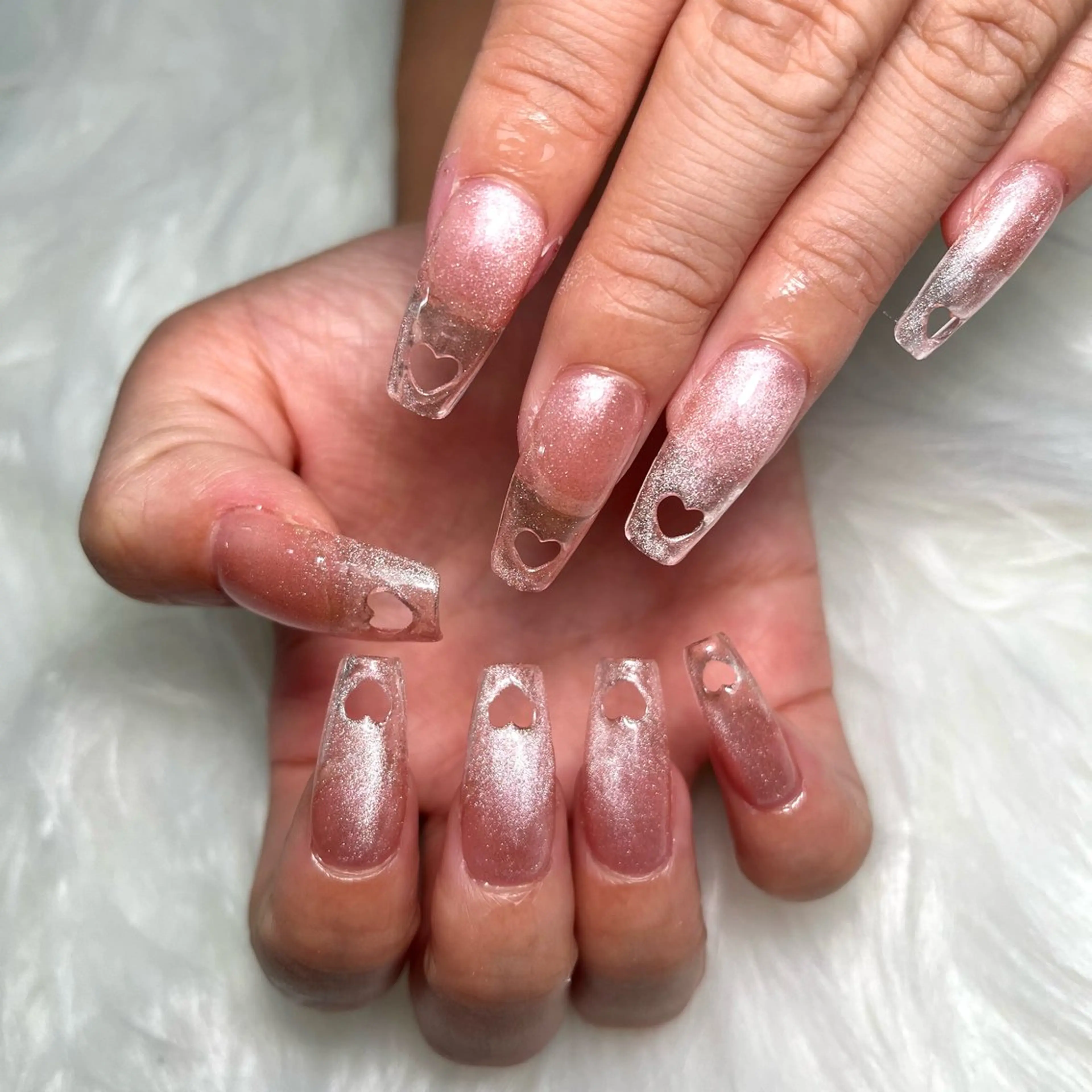 ロング the 464のネイルデザイン