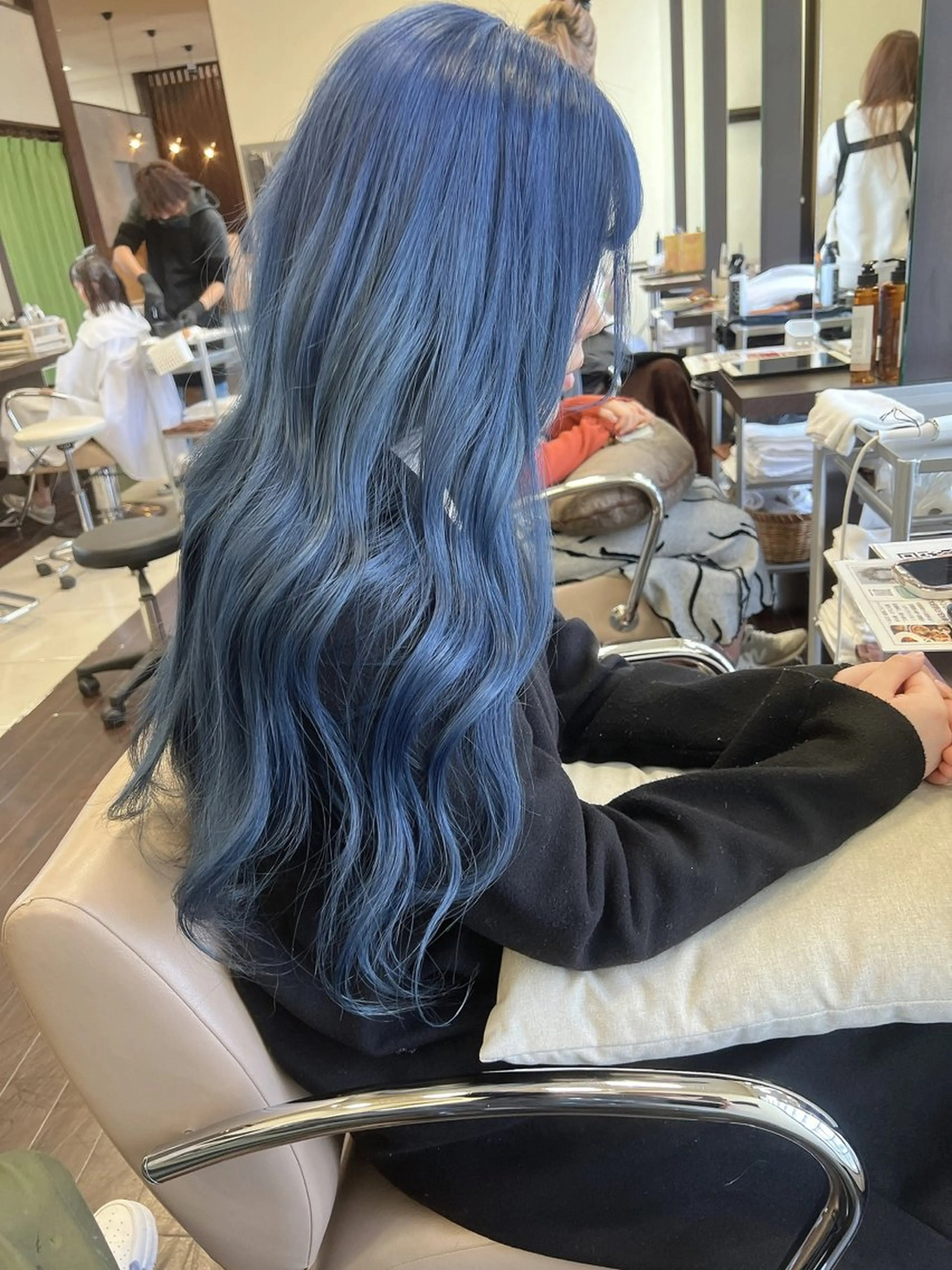 ロング カラー 具志 正太のヘアスタイル