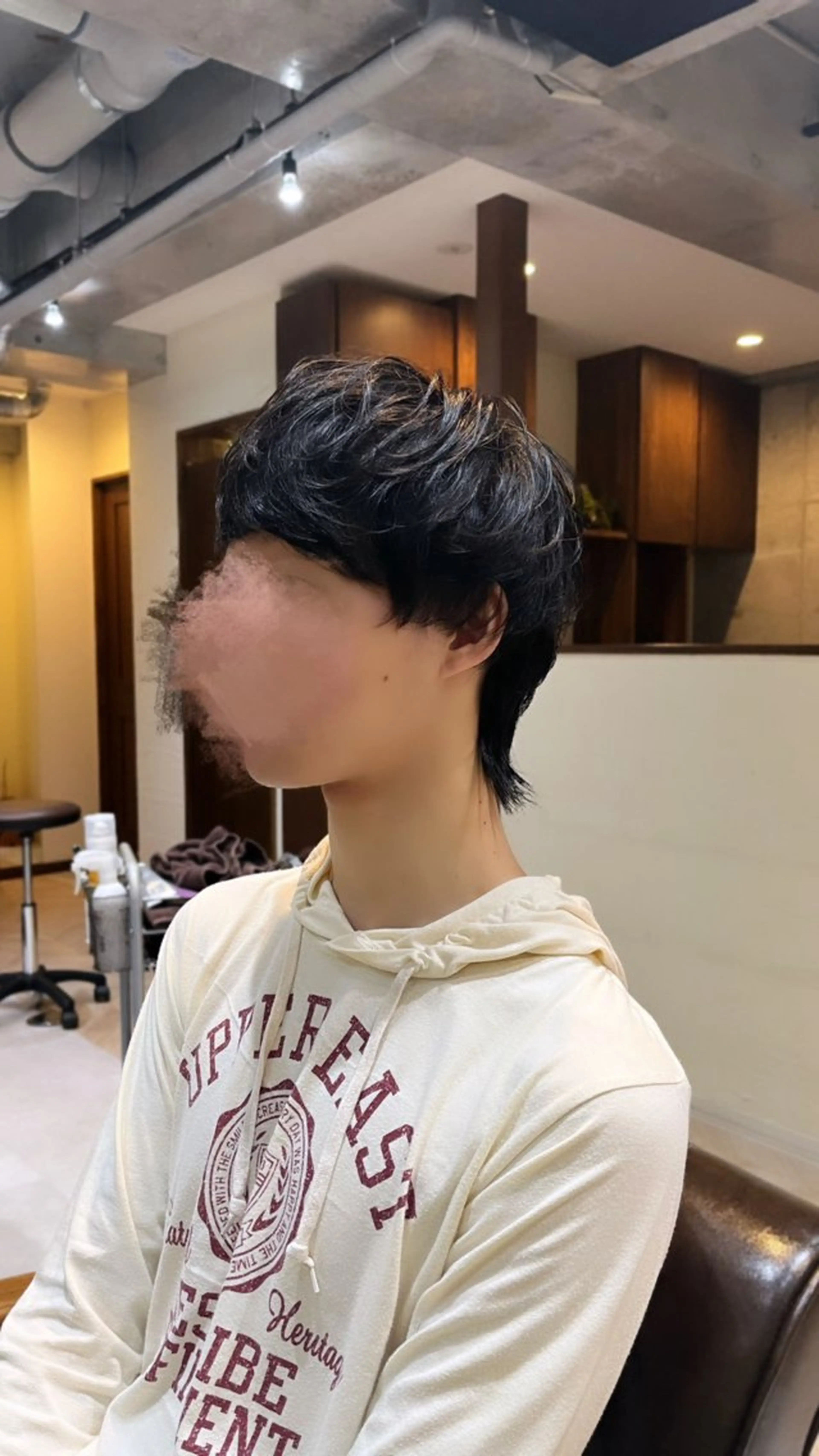 ショート メンズ メンズウルフカット ウルフカット mizo /ケアカラー/登戸のヘアスタイル