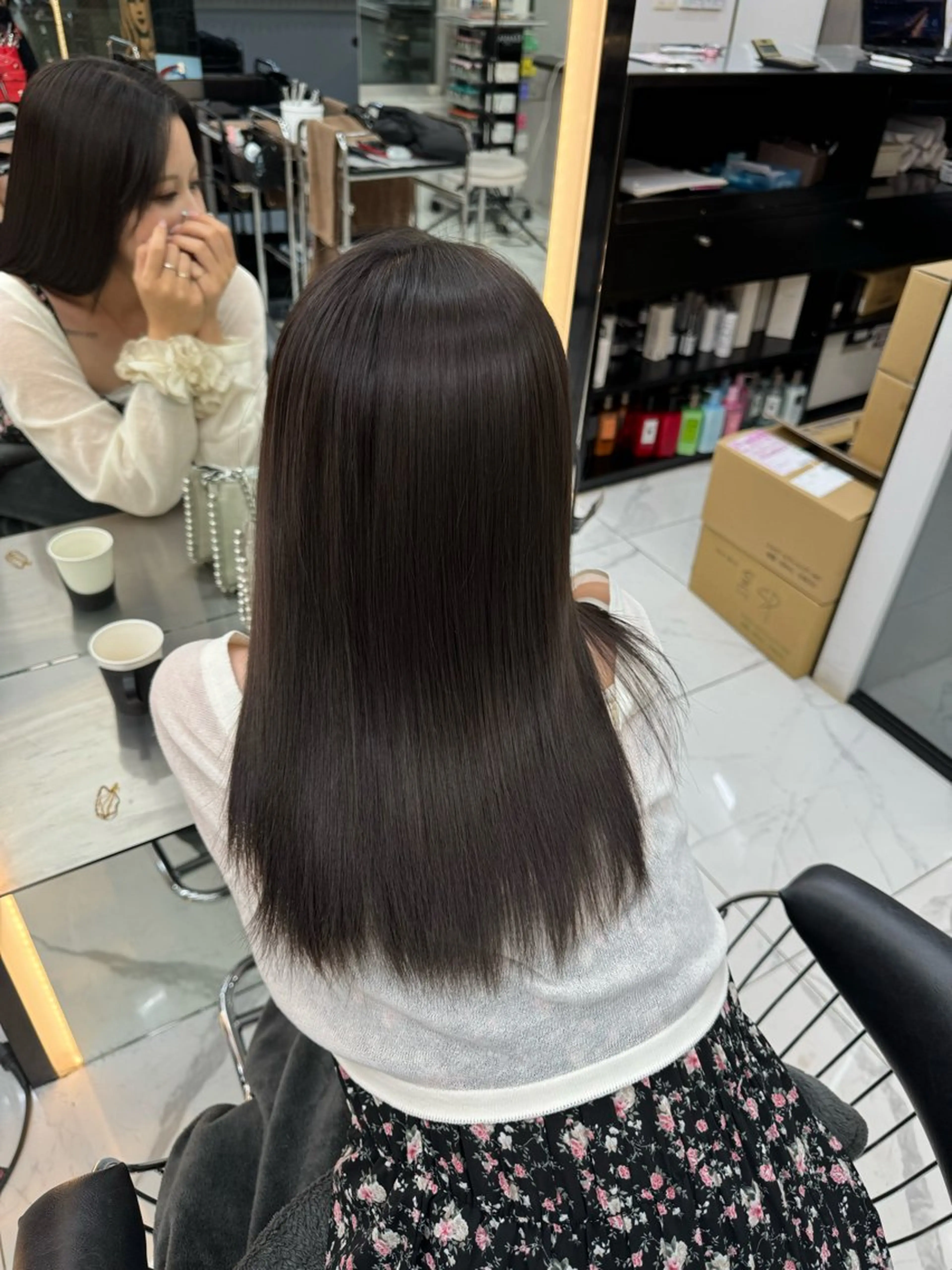 ミディアム lapis 渋谷本店 きりかのヘアスタイル