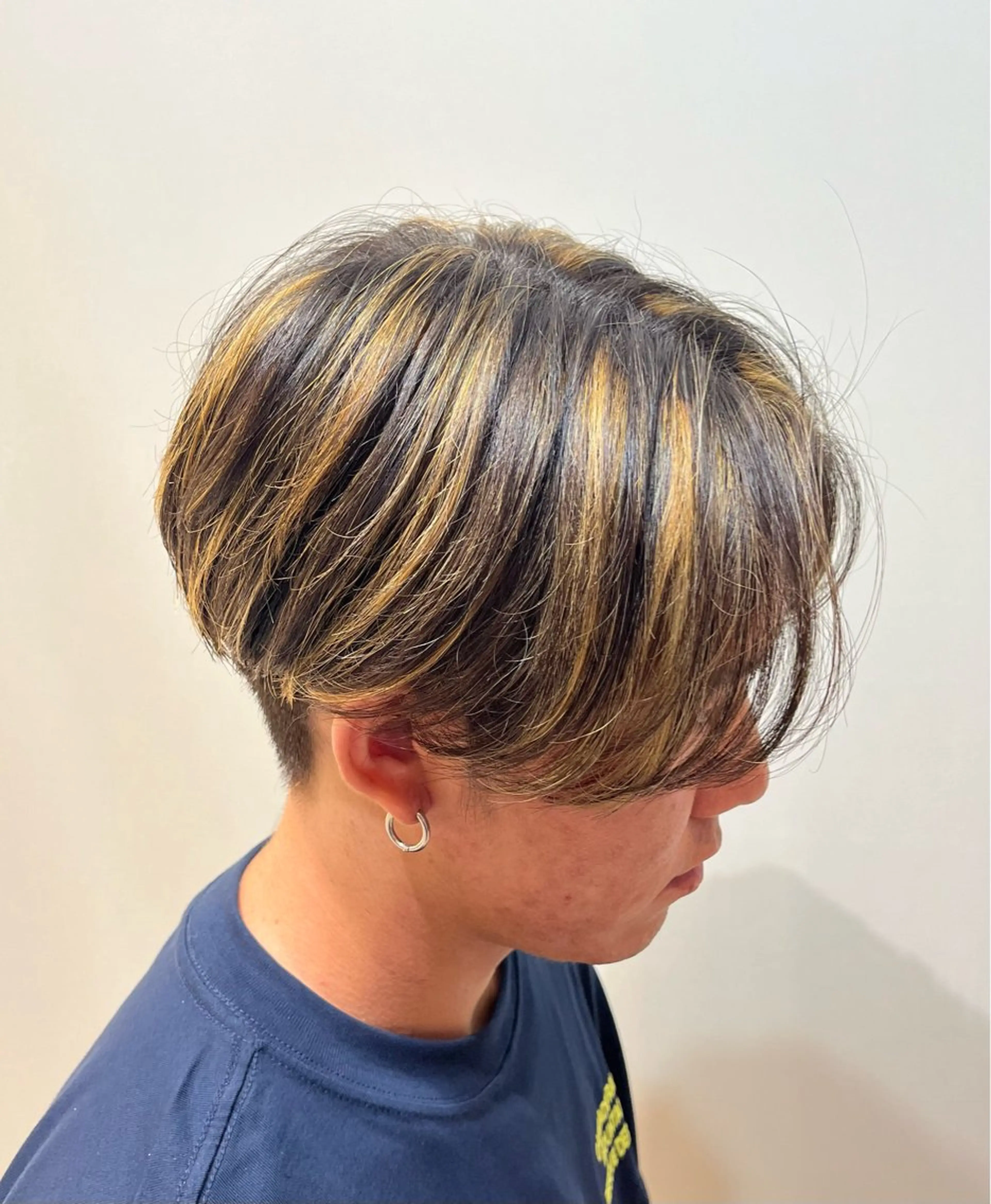 ショート カット パーマ 上野 星也のヘアスタイル