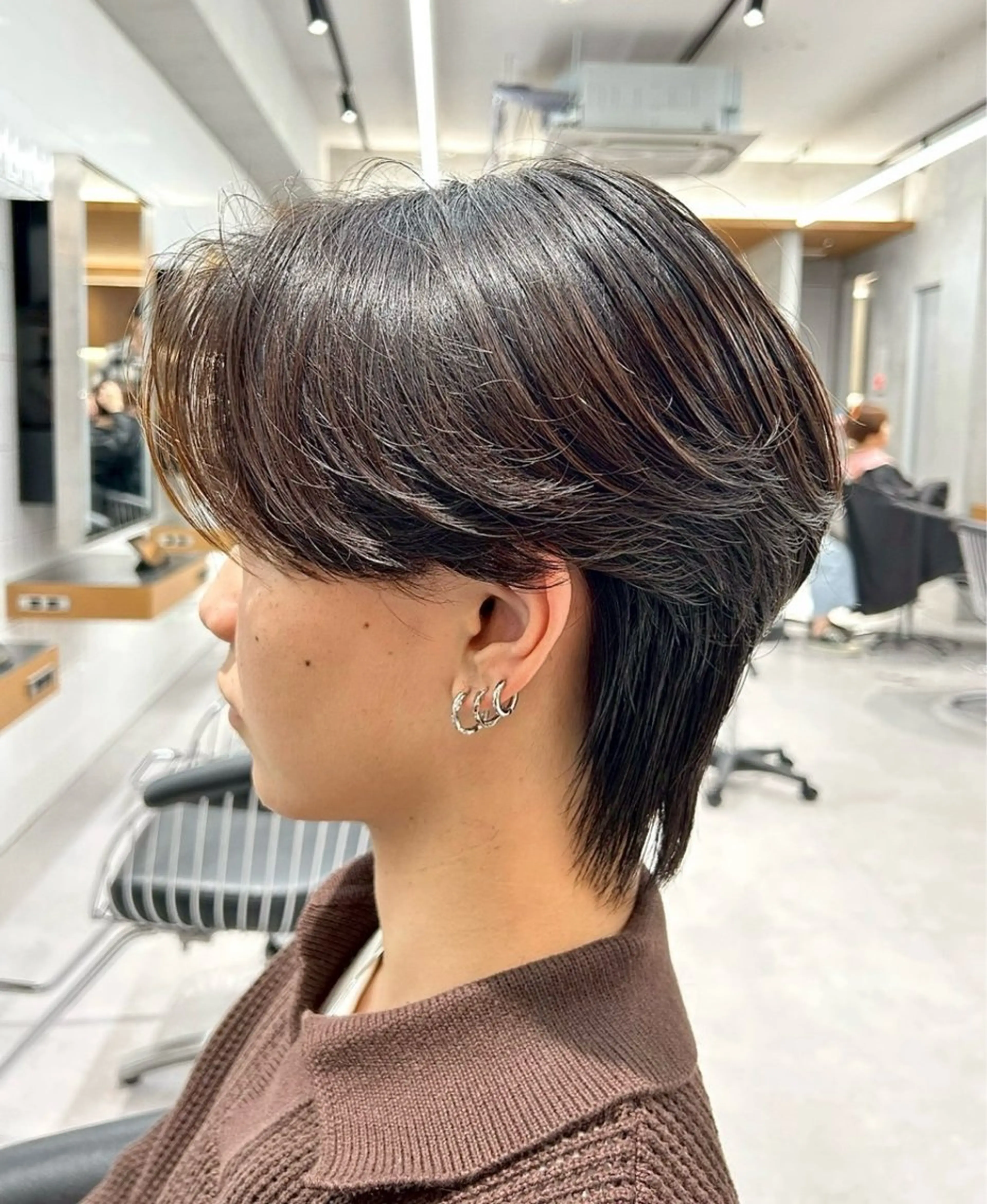 ショート パーマ メンズ 縮毛矯正 nico TOKYO所属・ニュアンスパーマ/ 髪質改善🌈ﾊﾂﾞｷのヘアスタイル