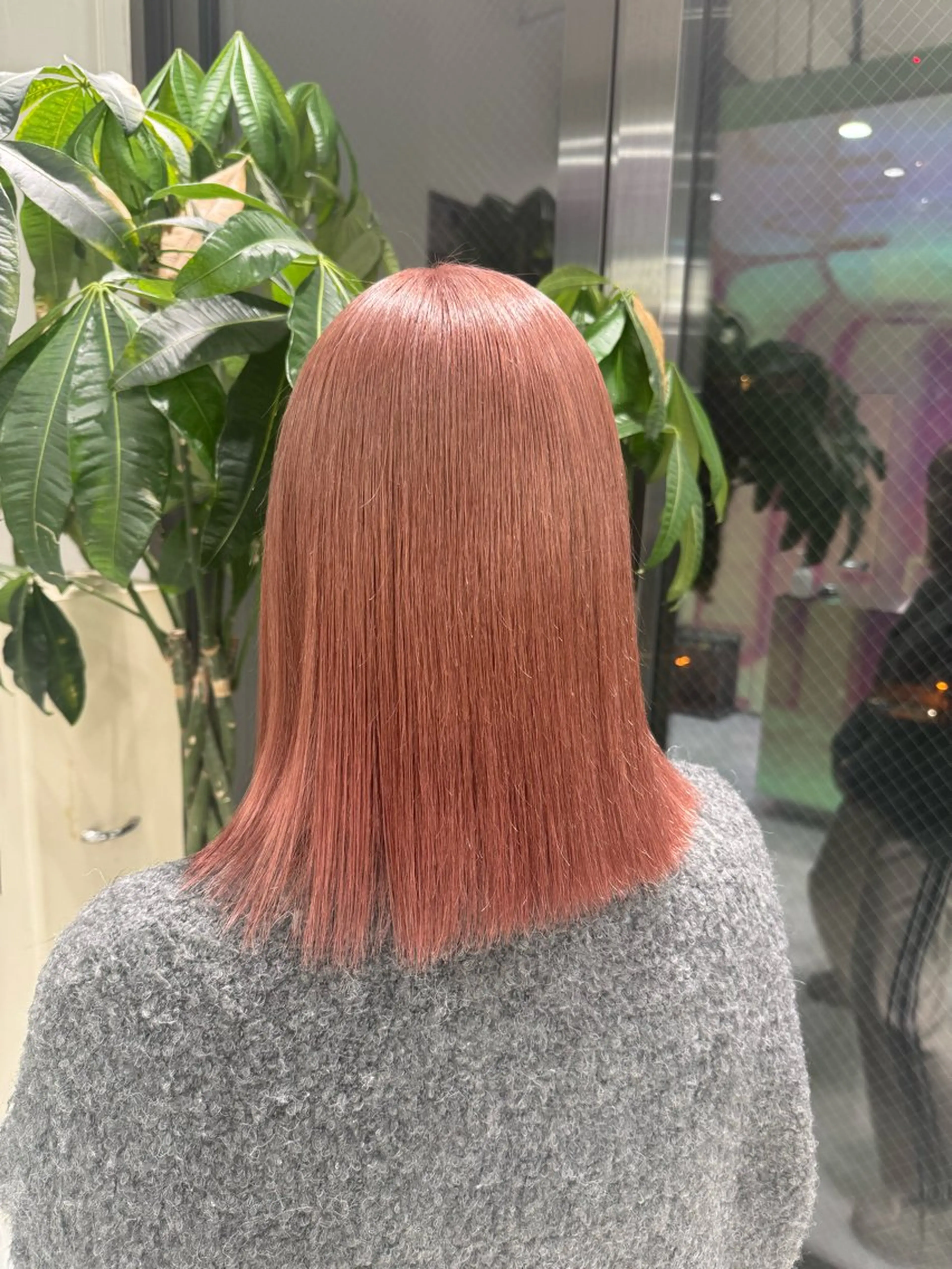 ミディアム カラー ピンクカラー ヘアカラー ヘッドスパ ヘアセット ♡ブリーチカラー♡ Mirioのヘアスタイル