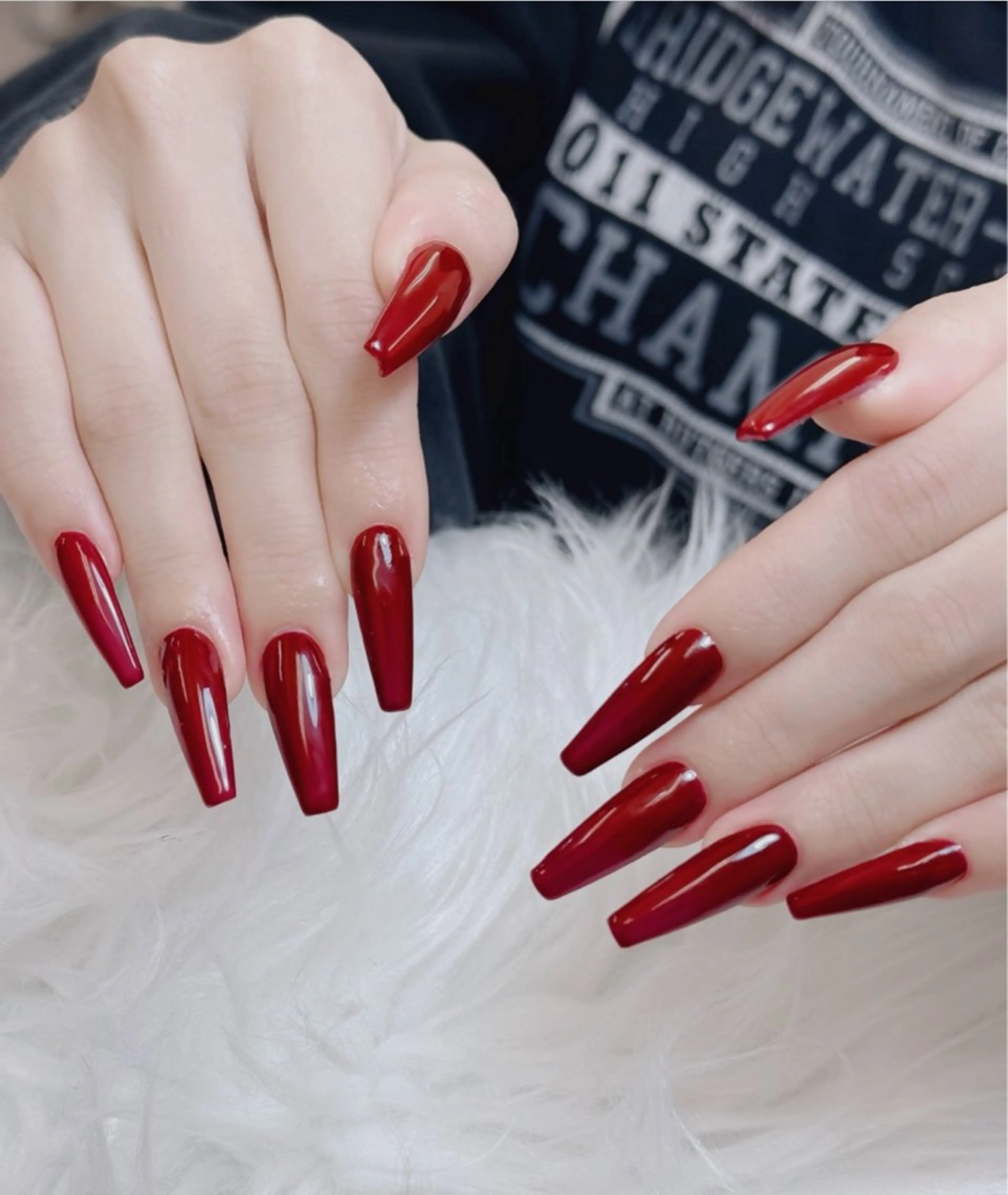 ネイル ジェルネイル 韓国ネイル マグネットネイル ネイルチップ 冬ネイル Lenie Nail Salonのネイルデザイン